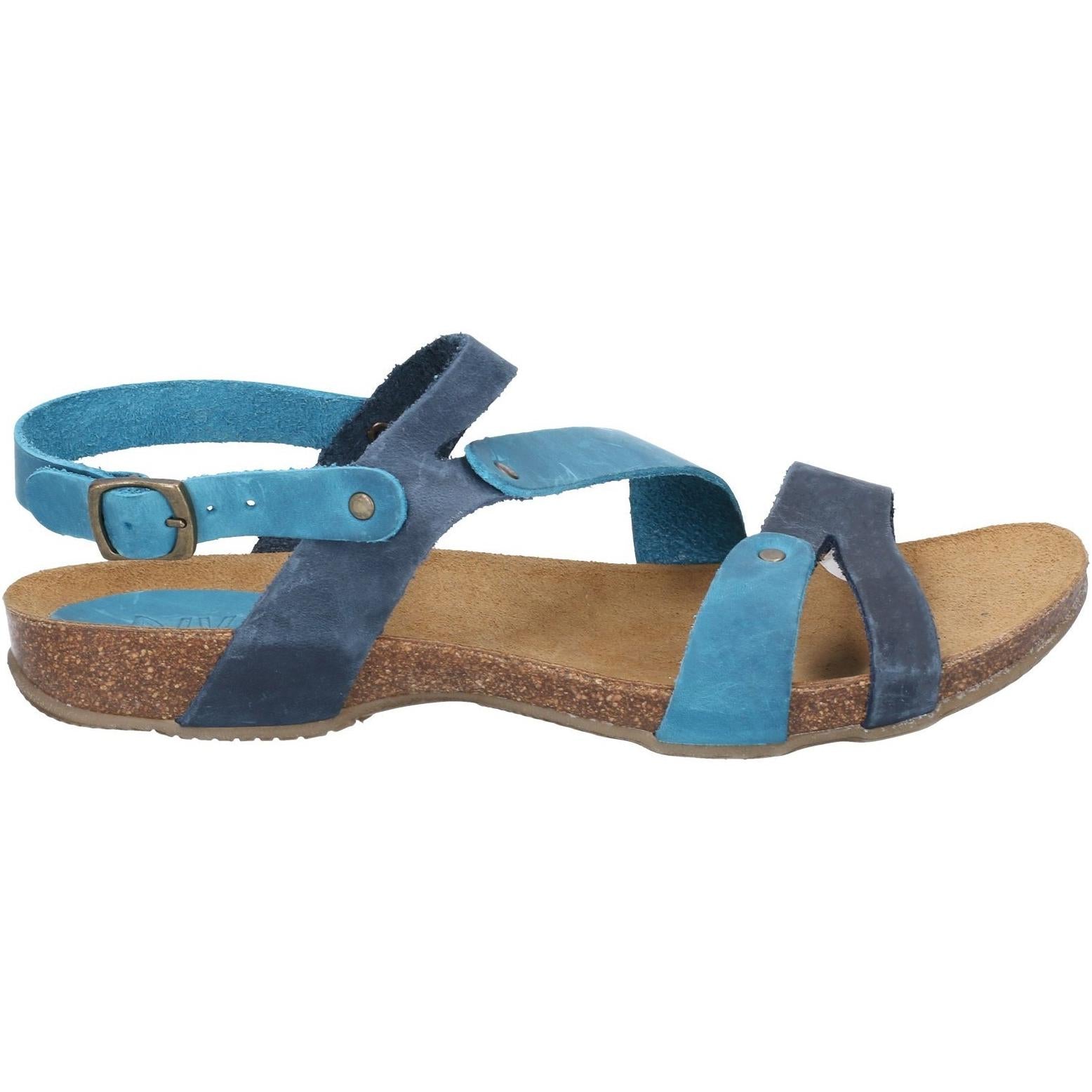 Riva Debs Buckled Sling Back Sandal