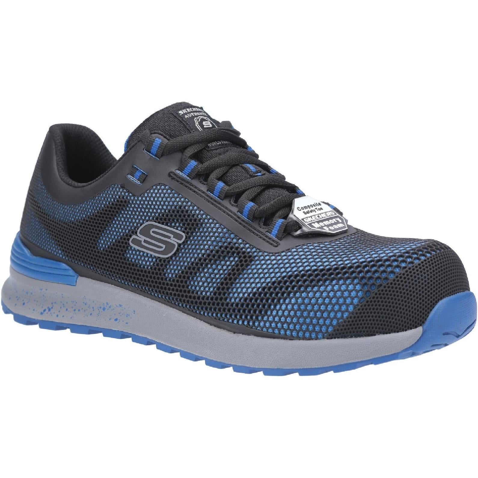 Skechers Bulklin Lace Up Safety Shoe