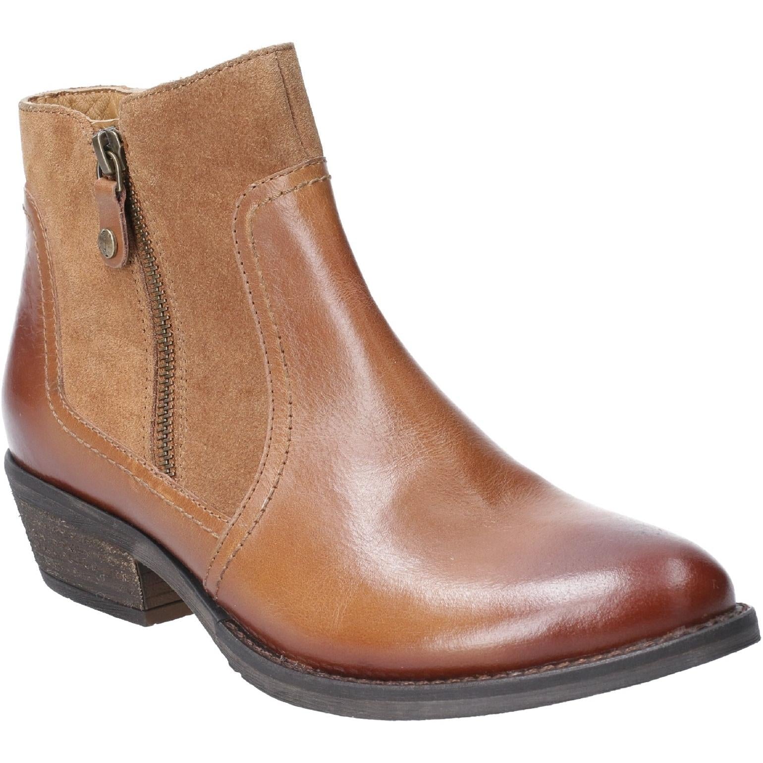 Hush Puppies Isla Zip Up Ankle Boot