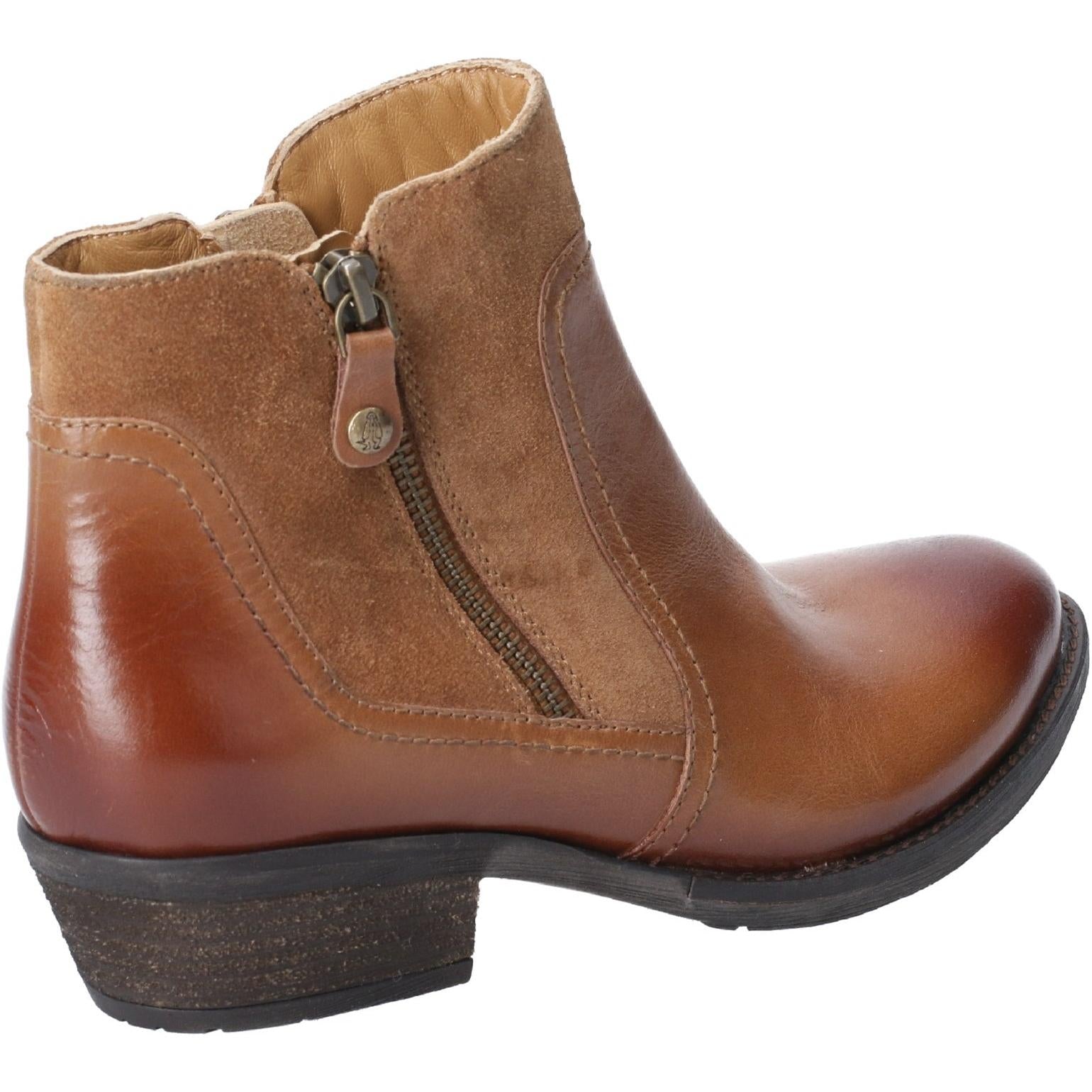 Hush Puppies Isla Zip Up Ankle Boot