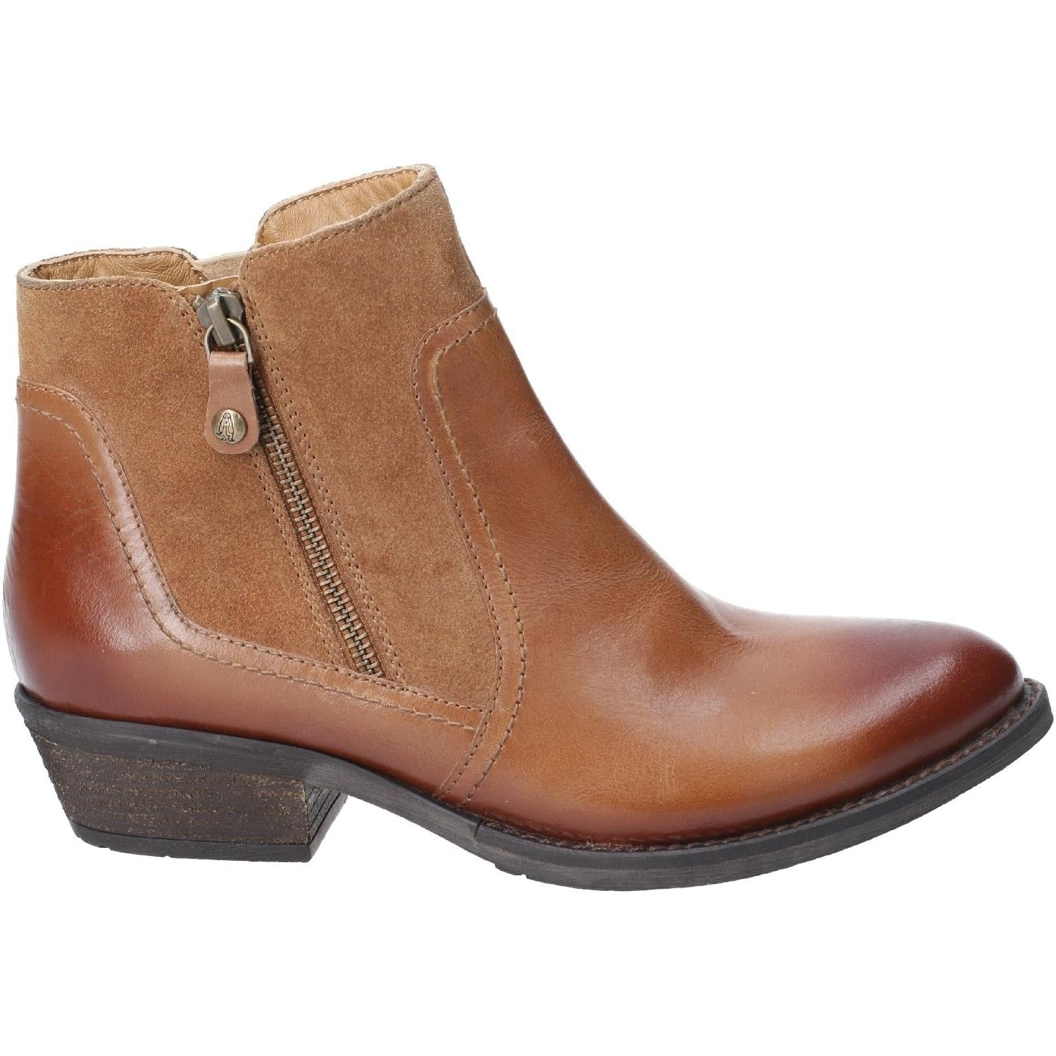 Hush Puppies Isla Zip Up Ankle Boot