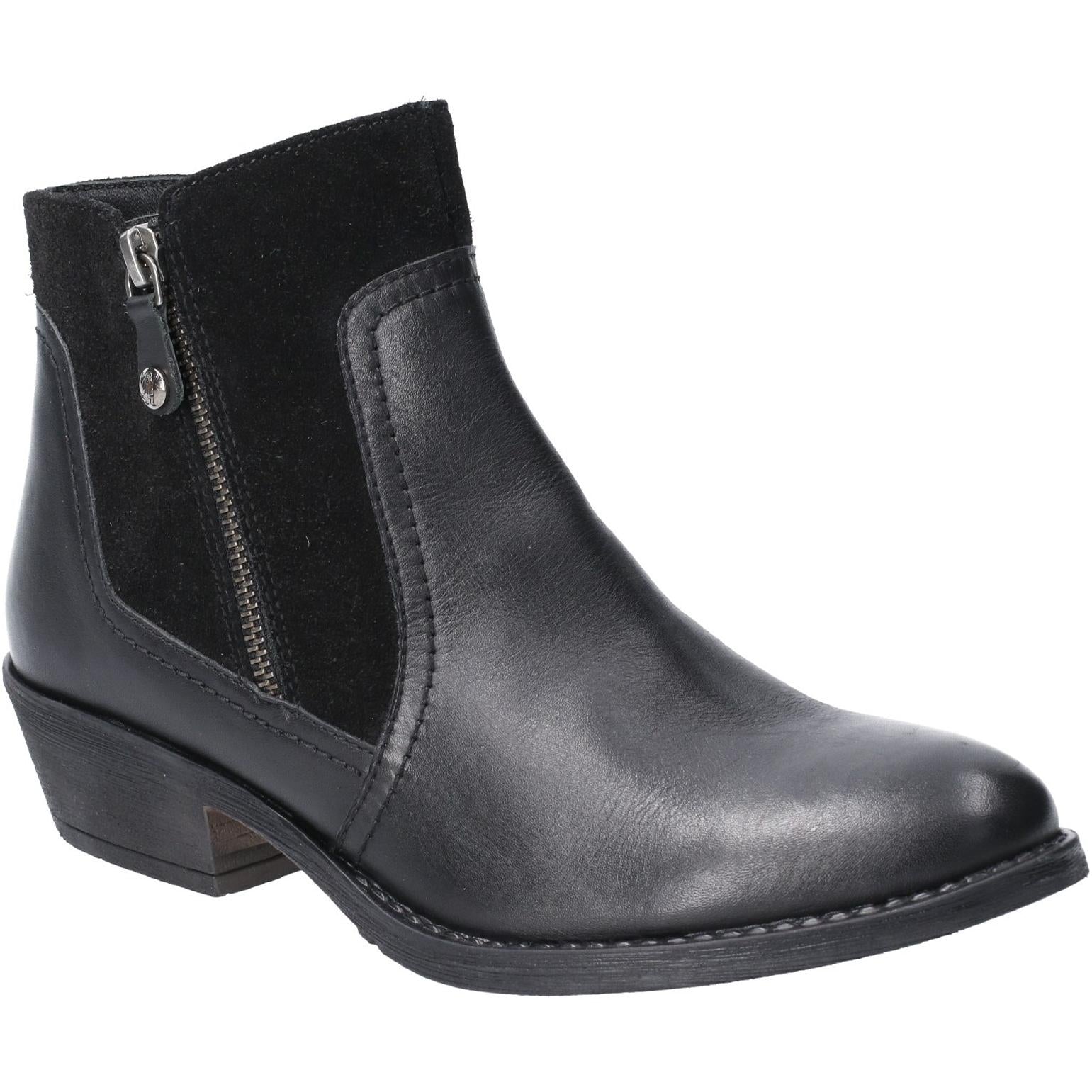 Hush Puppies Isla Zip Up Ankle Boot