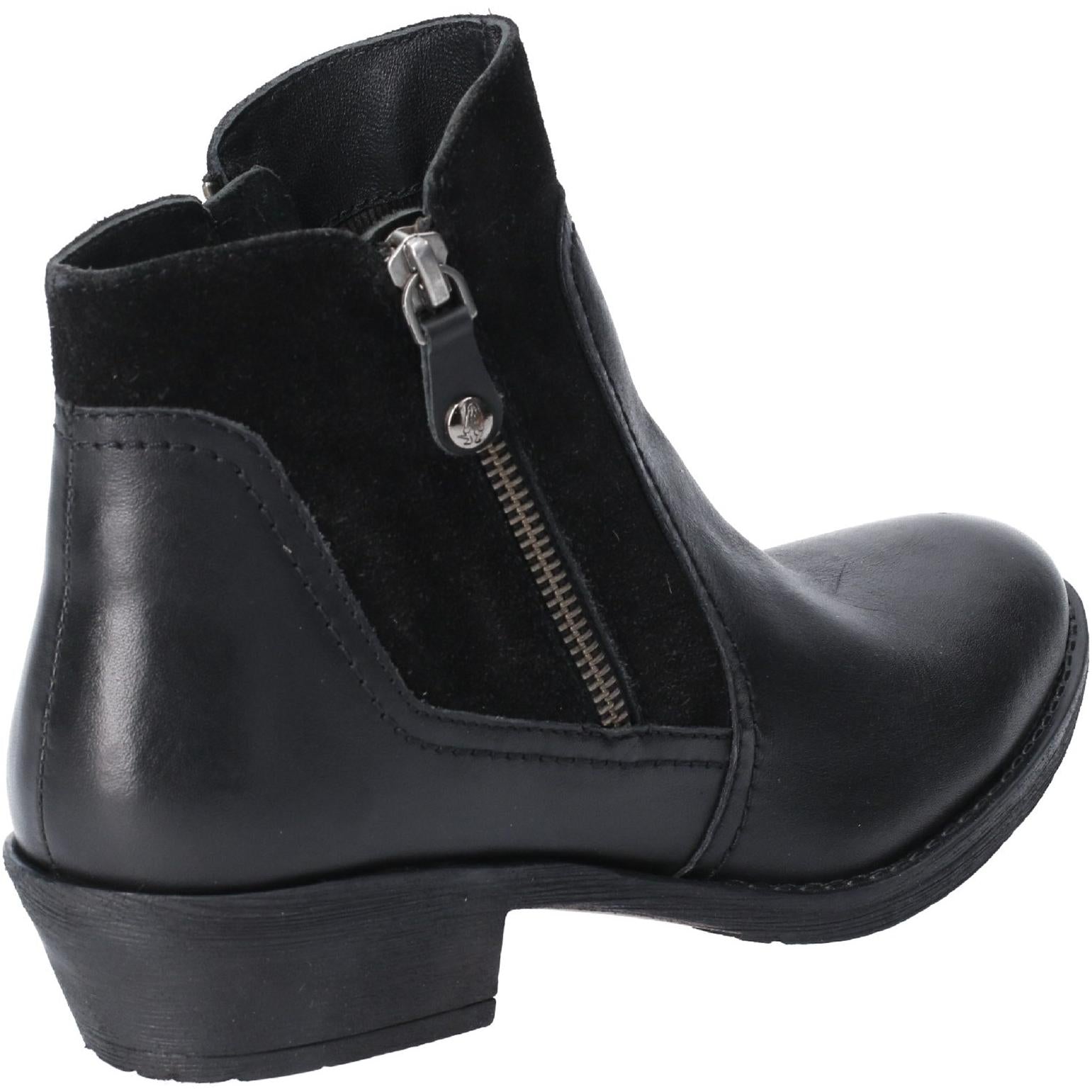 Hush Puppies Isla Zip Up Ankle Boot