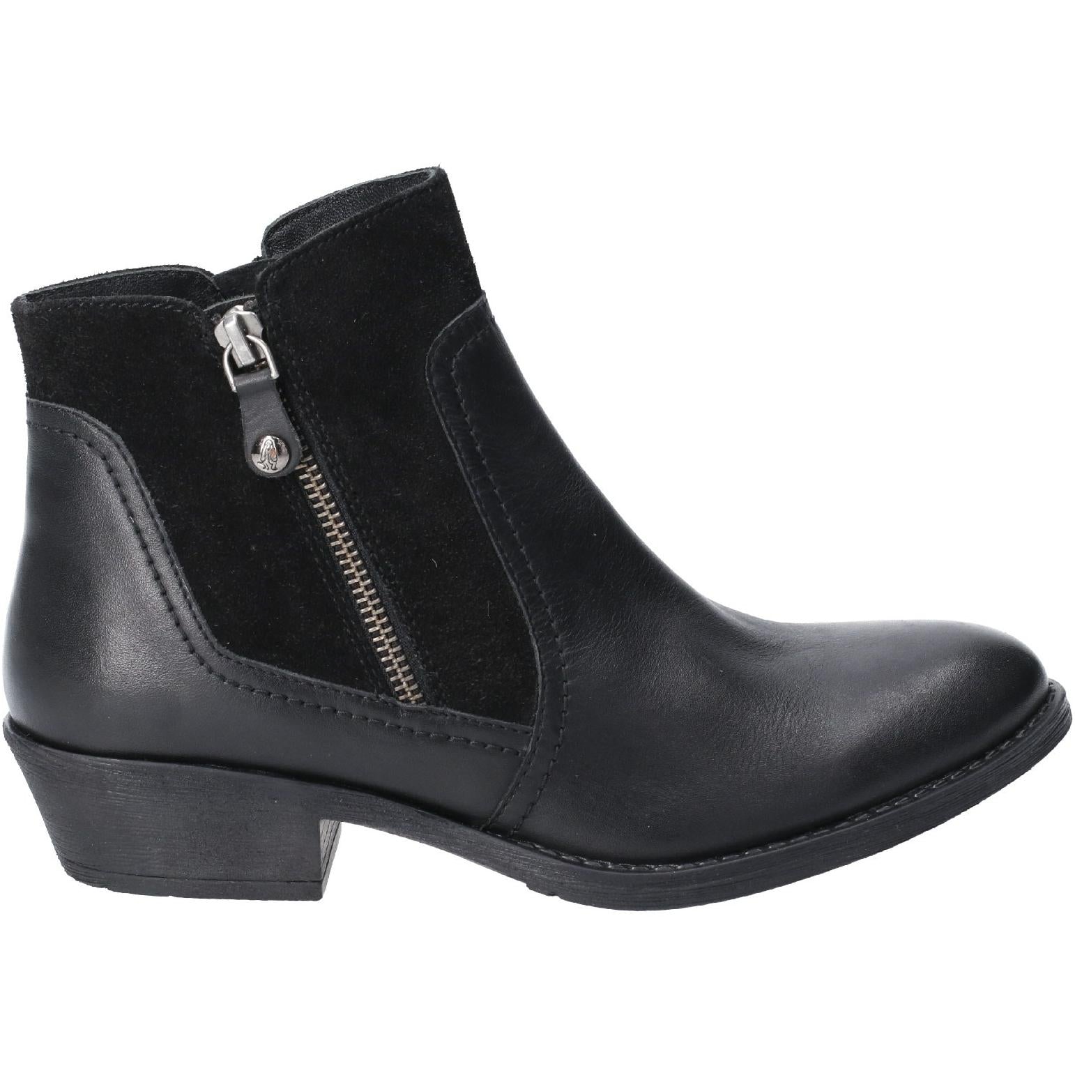 Hush Puppies Isla Zip Up Ankle Boot