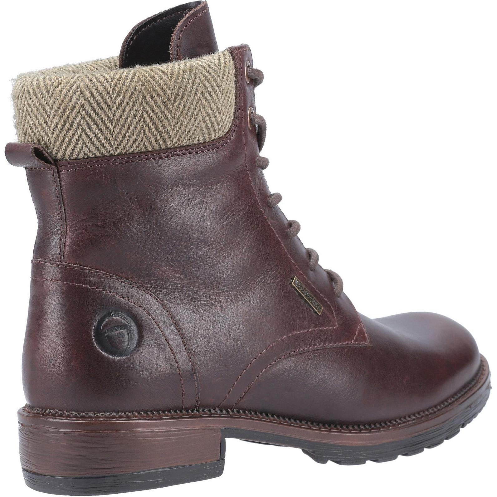 Cotswold Minety High Top Lace Up Ankle Boot