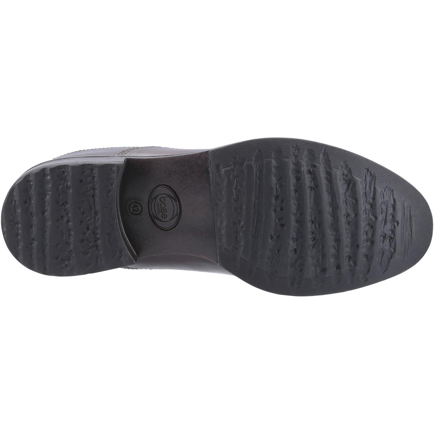 Base London Bramley Burnished Lace Up Ankle Boot