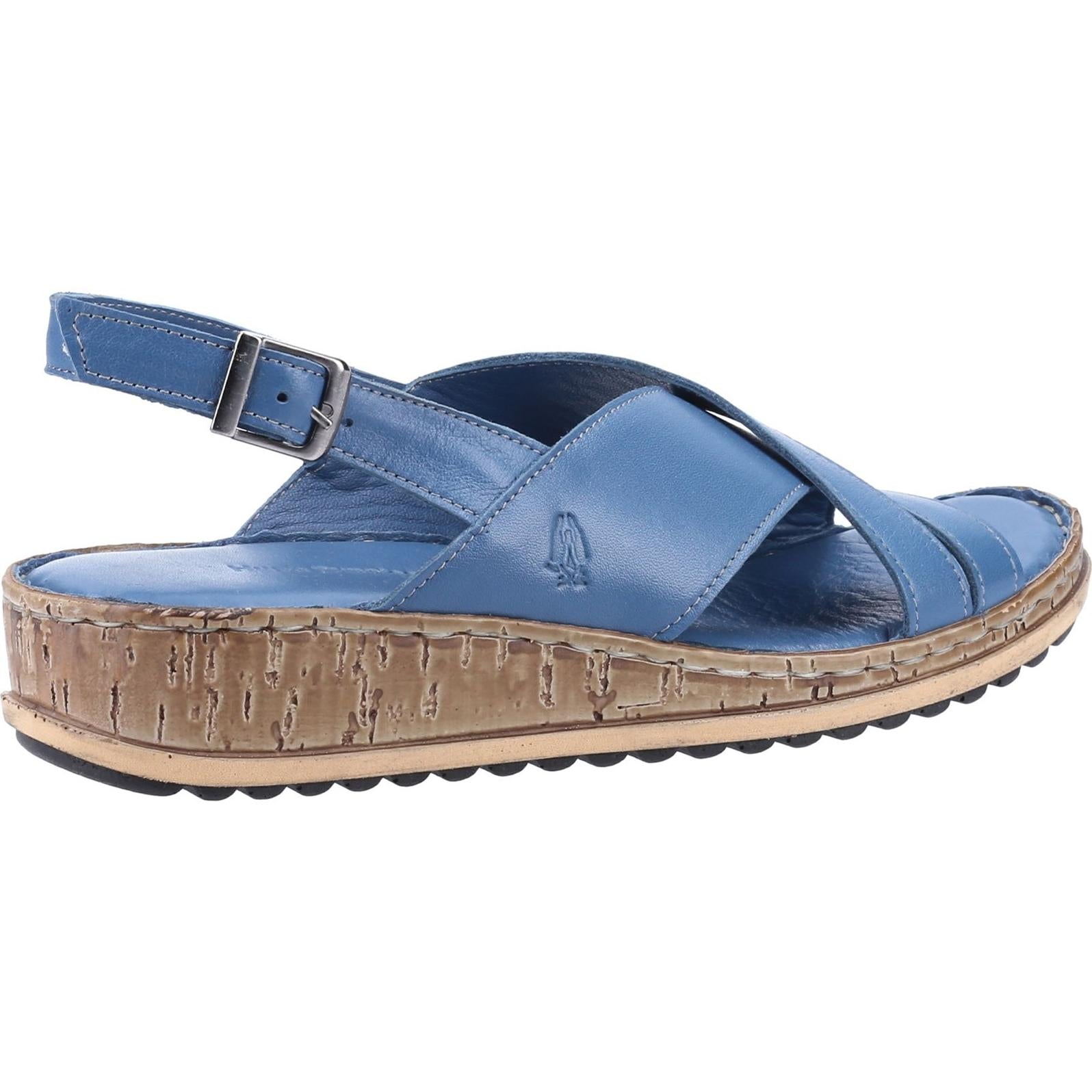 Hush Puppies Elena Cross Over Wedge Sandal