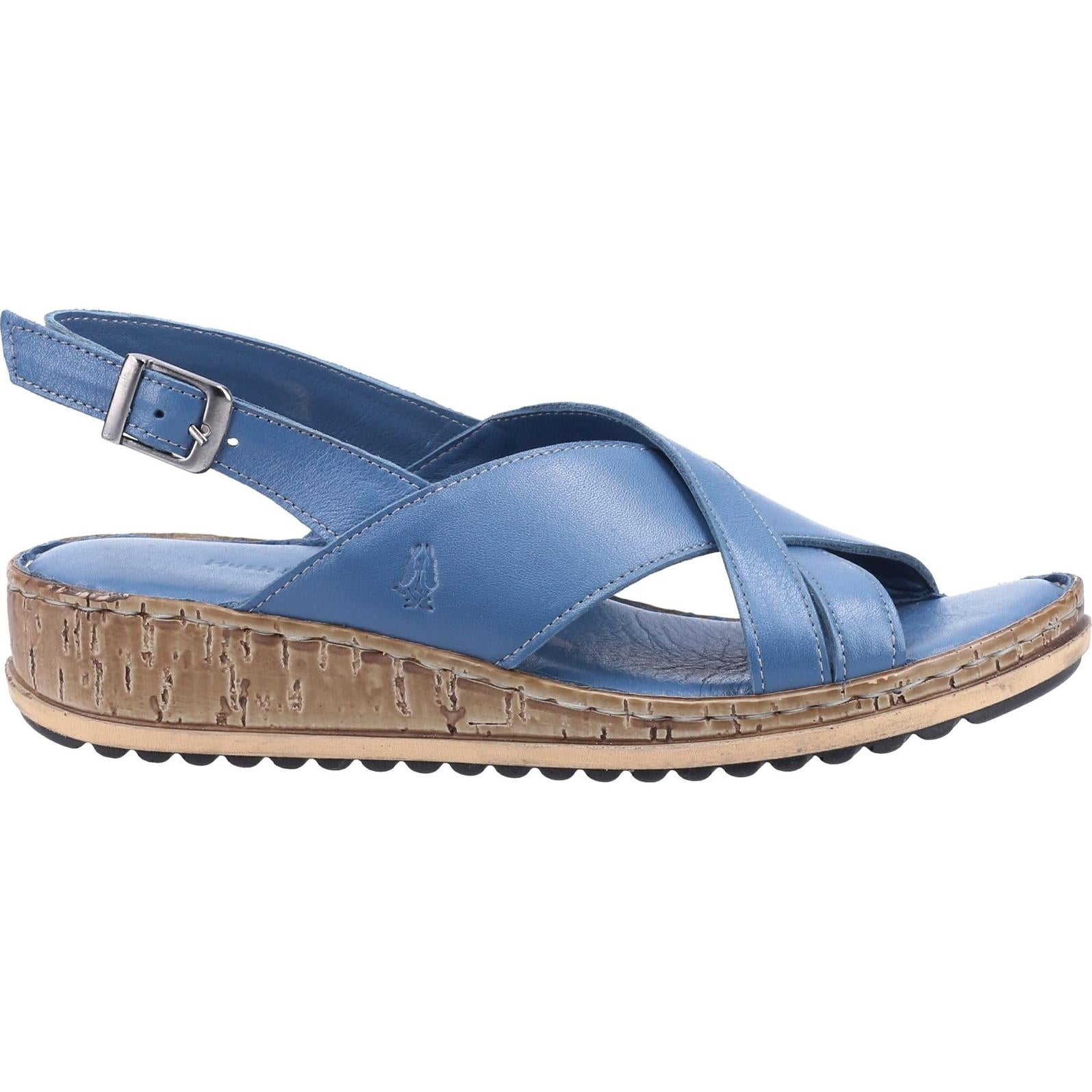 Hush Puppies Elena Cross Over Wedge Sandal