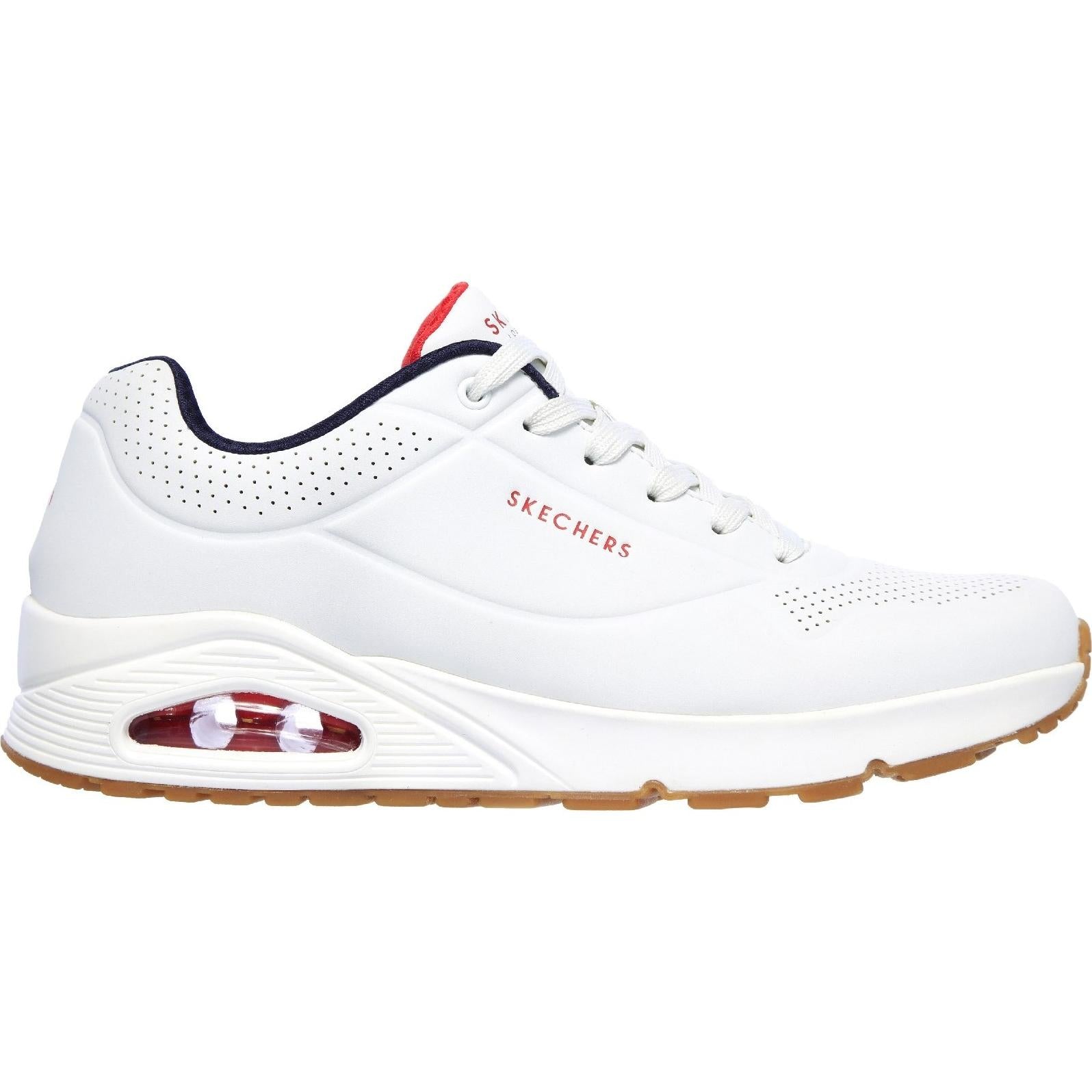 Skechers Uno Stand On Air Lace Up Sports Trainers