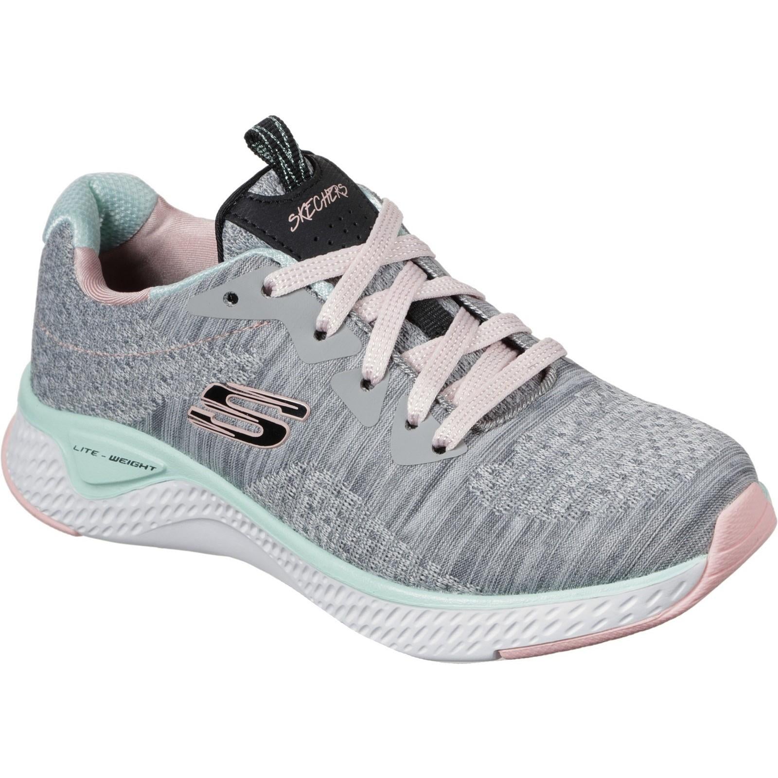 Skechers Solar Fuse Brisk Escape Lace Up Trainer