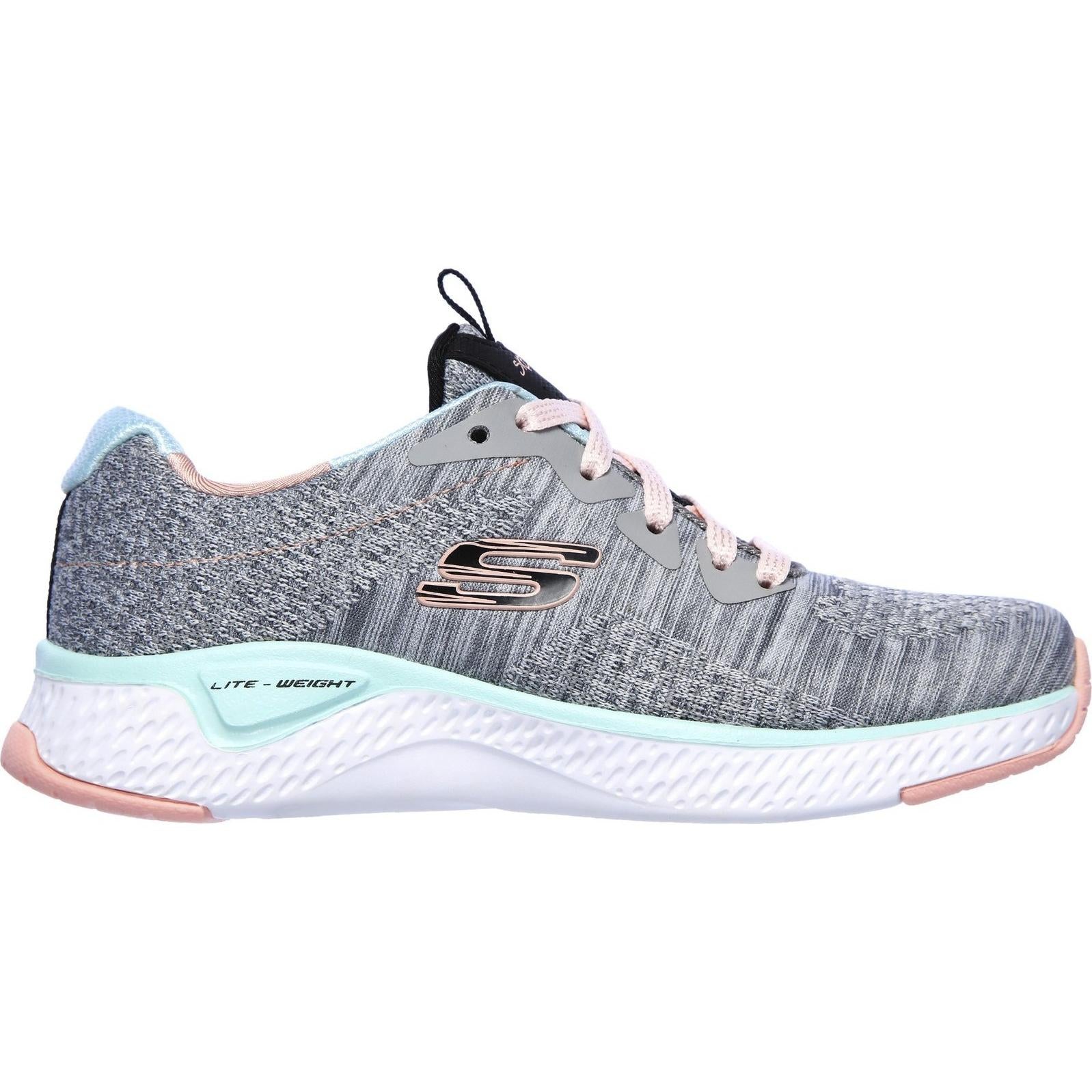Skechers Solar Fuse Brisk Escape Lace Up Trainer