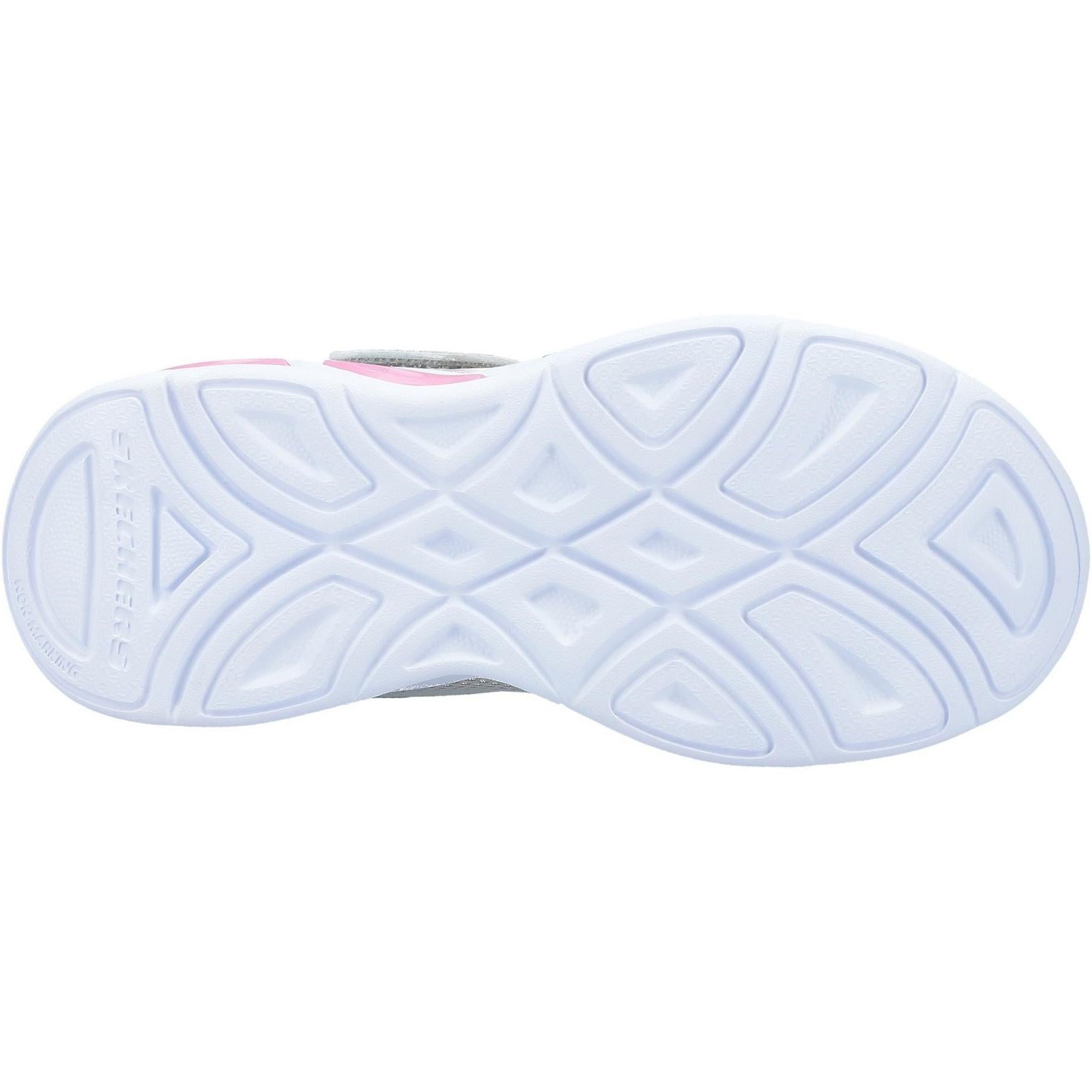 Skechers S Lights Shimmer Beams Sporty Glow Childrens Sports Trainer