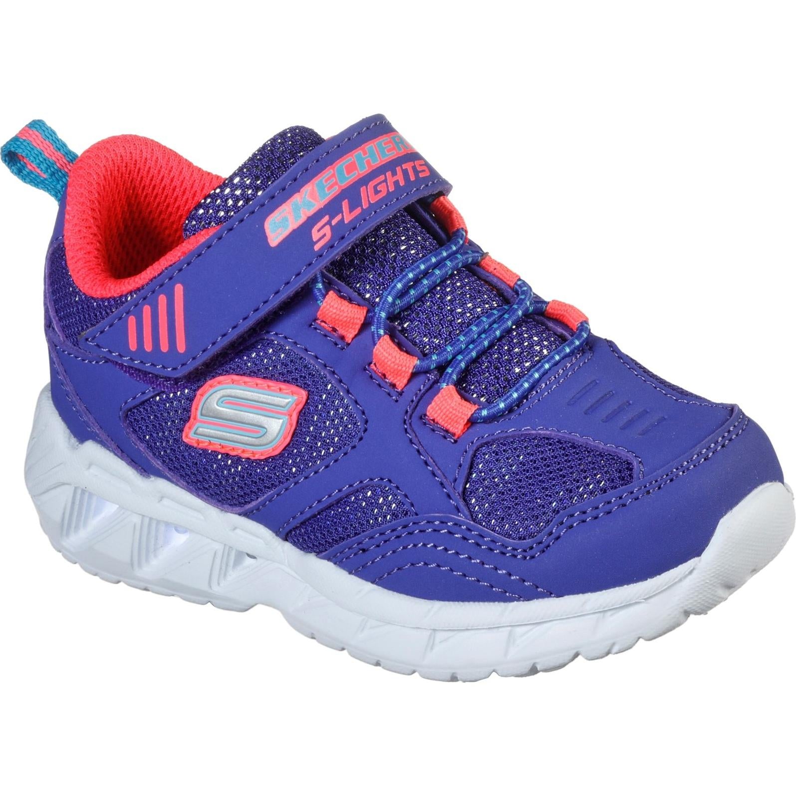 Skechers S Lights Magna-Lights Expert Level Touch Fastening Trainer