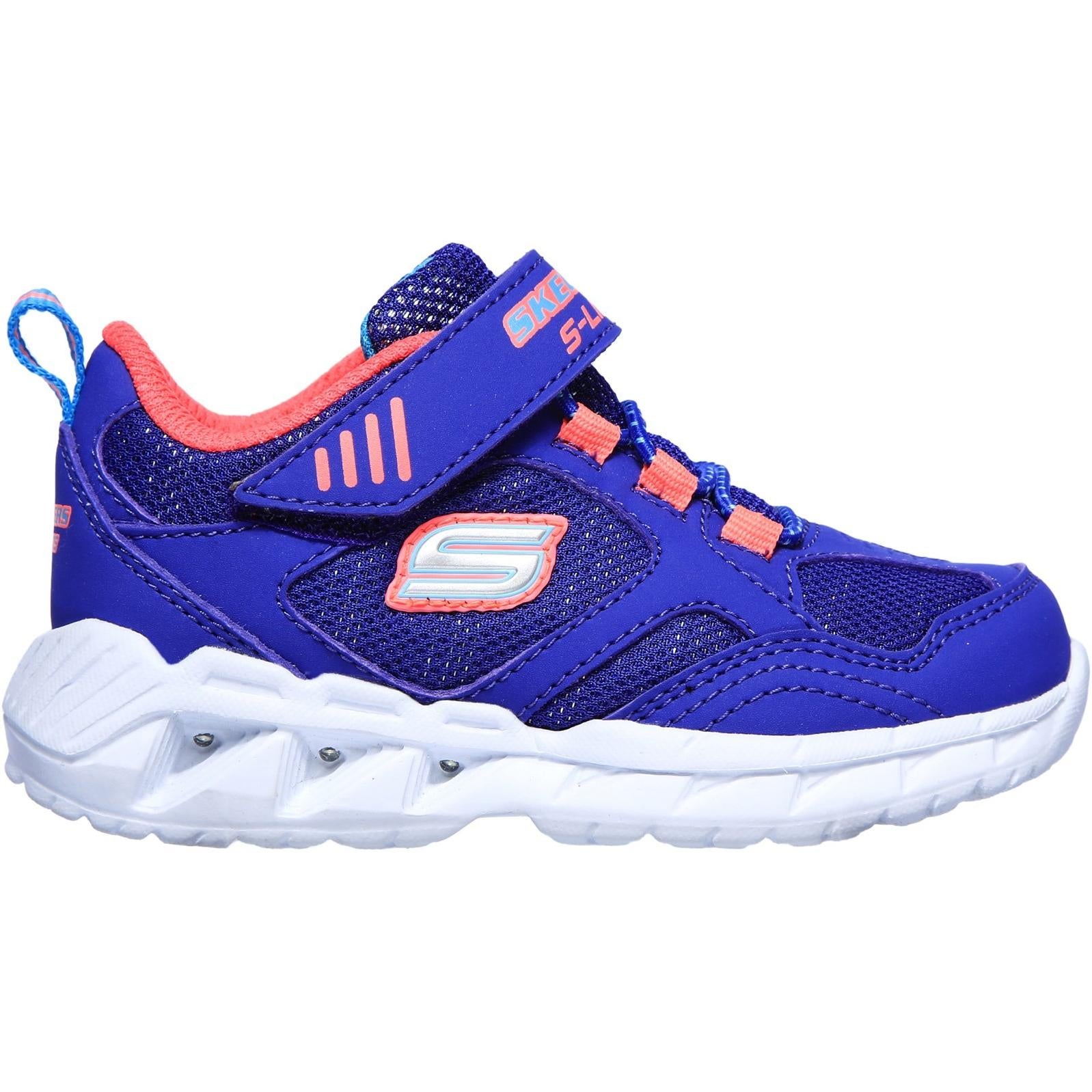 Skechers S Lights Magna-Lights Expert Level Touch Fastening Trainer