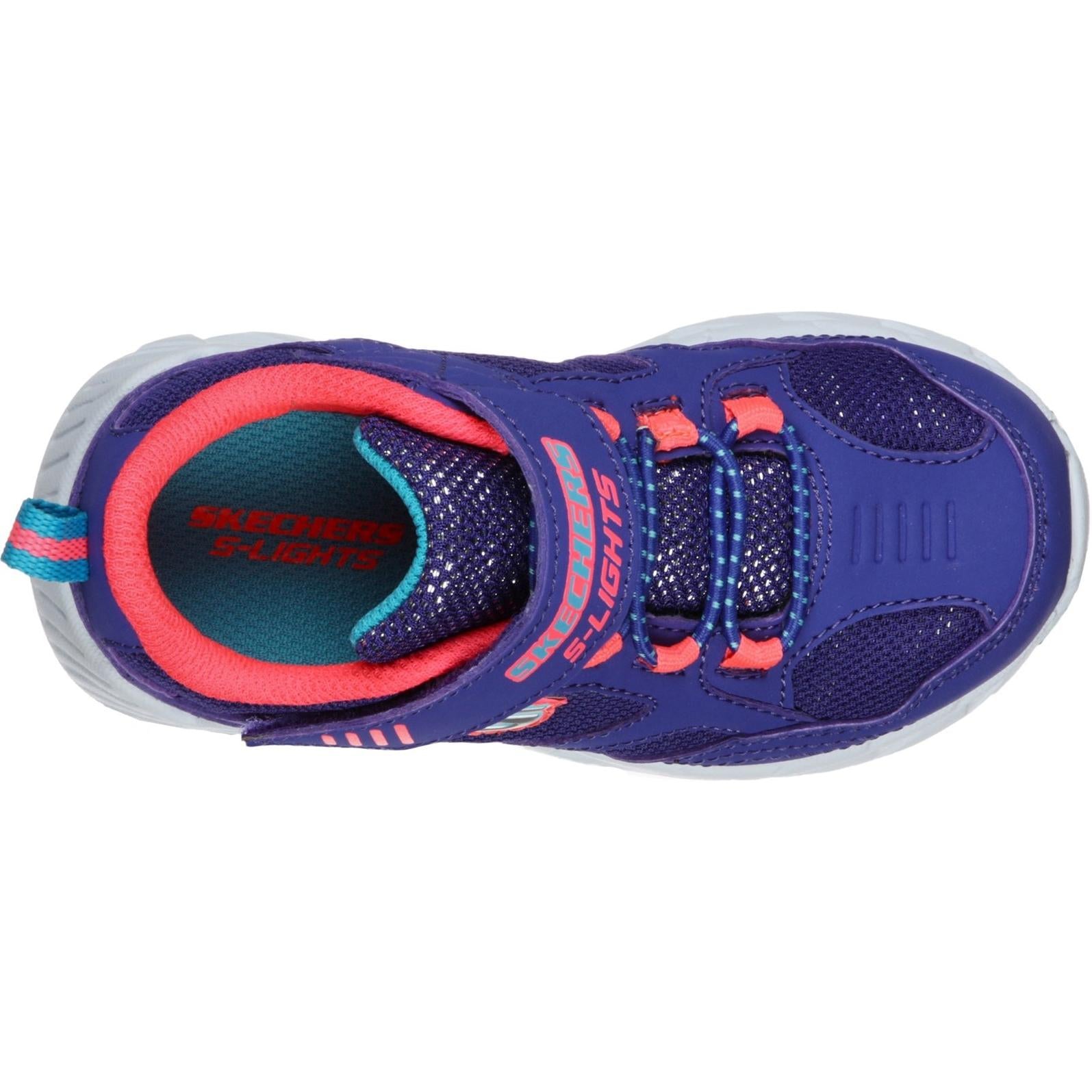 Skechers S Lights Magna-Lights Expert Level Touch Fastening Trainer