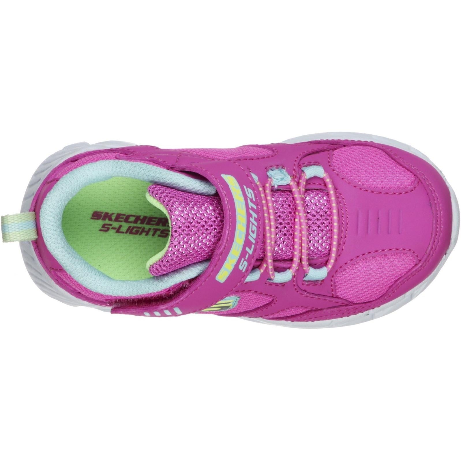 Skechers S Lights Magna-Lights Expert Level Touch Fastening Trainer