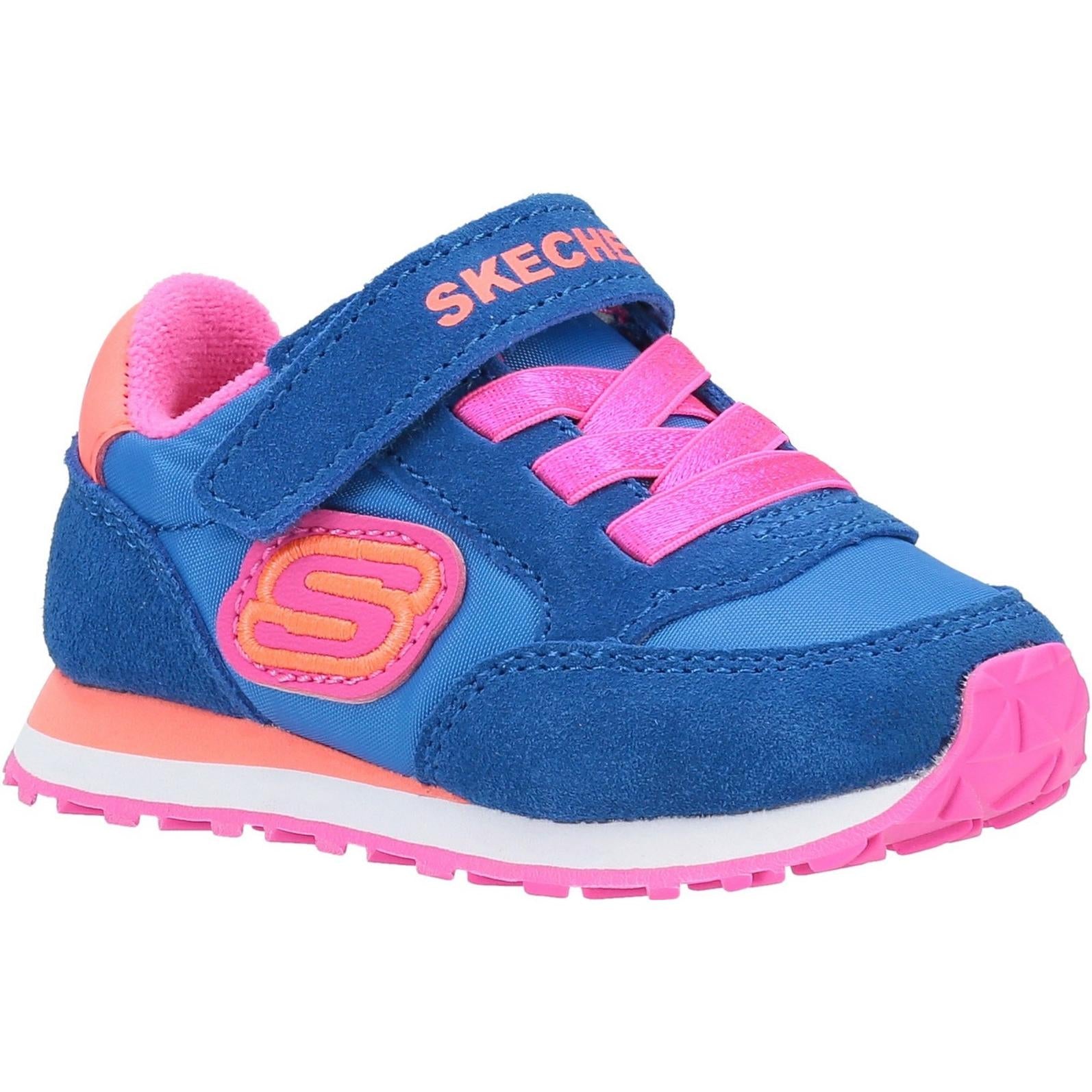 Skechers Retro Sneaks Touch Fastening Trainer