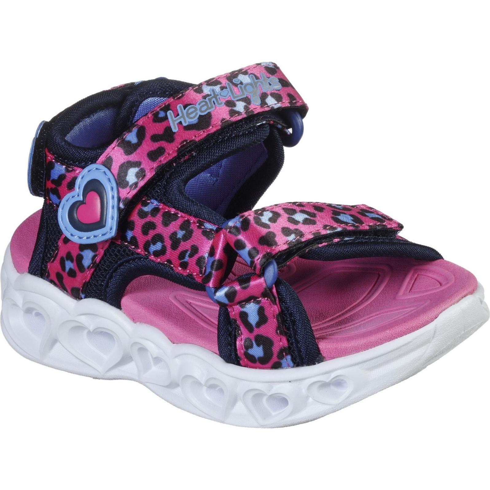 Skechers S Lights Heart Lights Savvy Cat Sandal