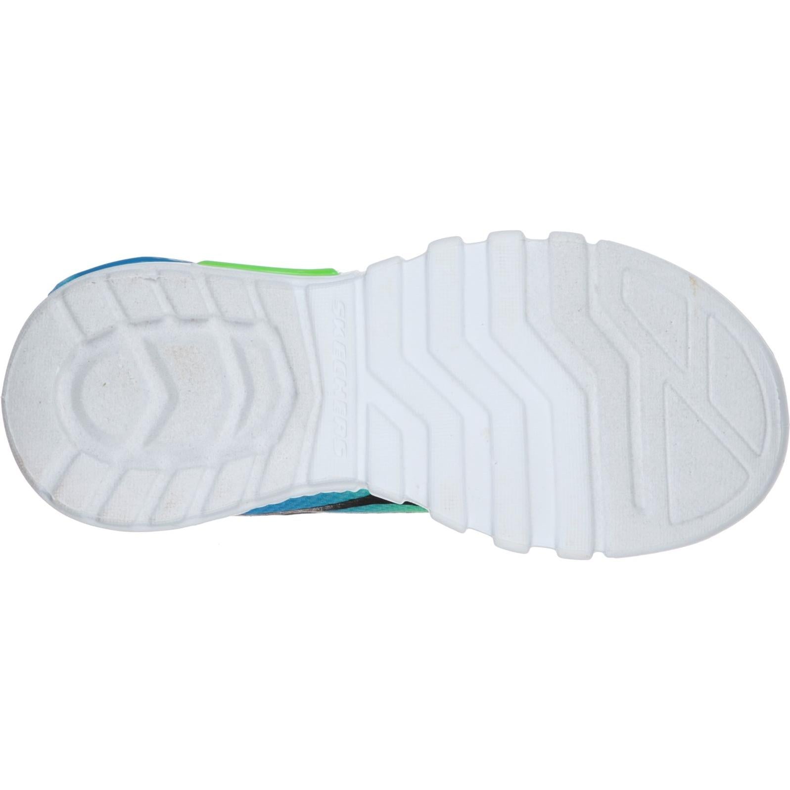 Skechers S Lights Flex-Glow Dezlo Touch Fastening Trainer