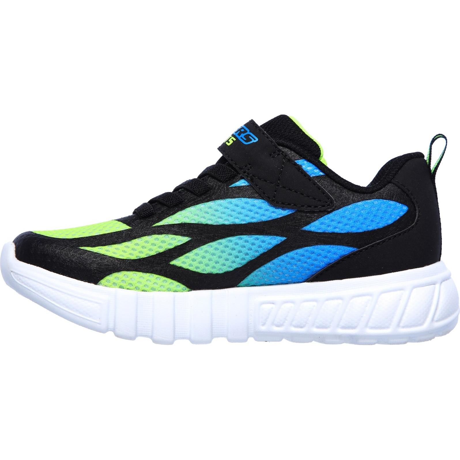 Skechers S Lights Flex-Glow Dezlo Touch Fastening Trainer