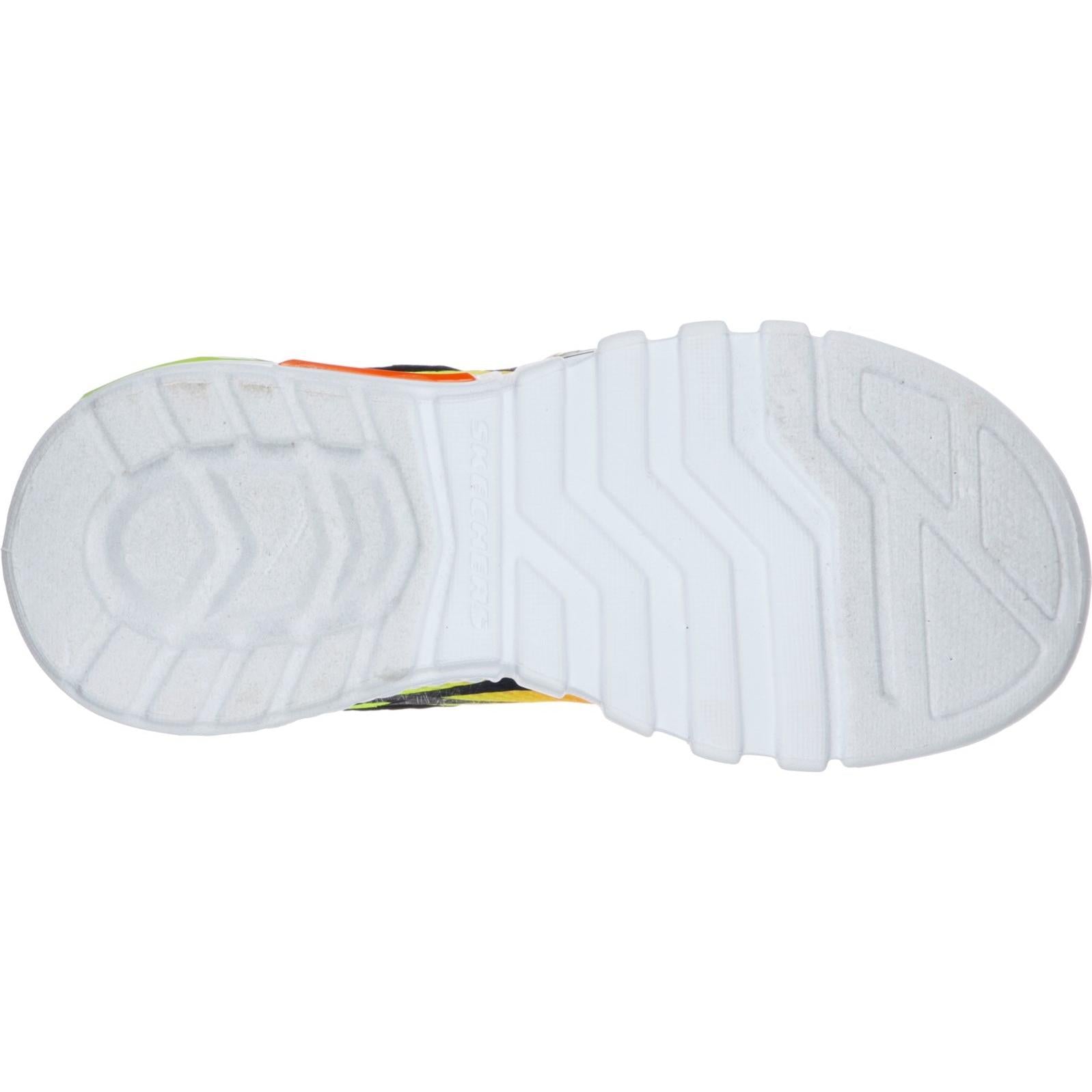 Skechers S Lights Flex-Glow Dezlo Touch Fastening Trainer