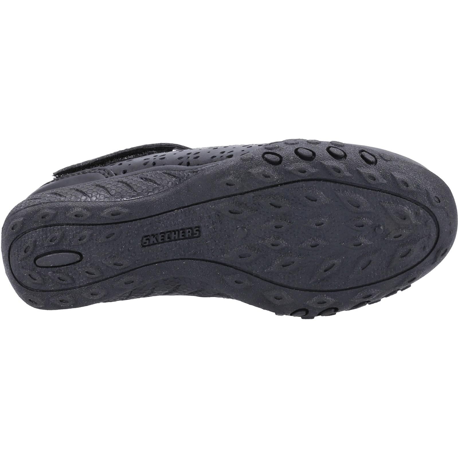 Skechers Breathe-Easy Playground Poppies School Shoes