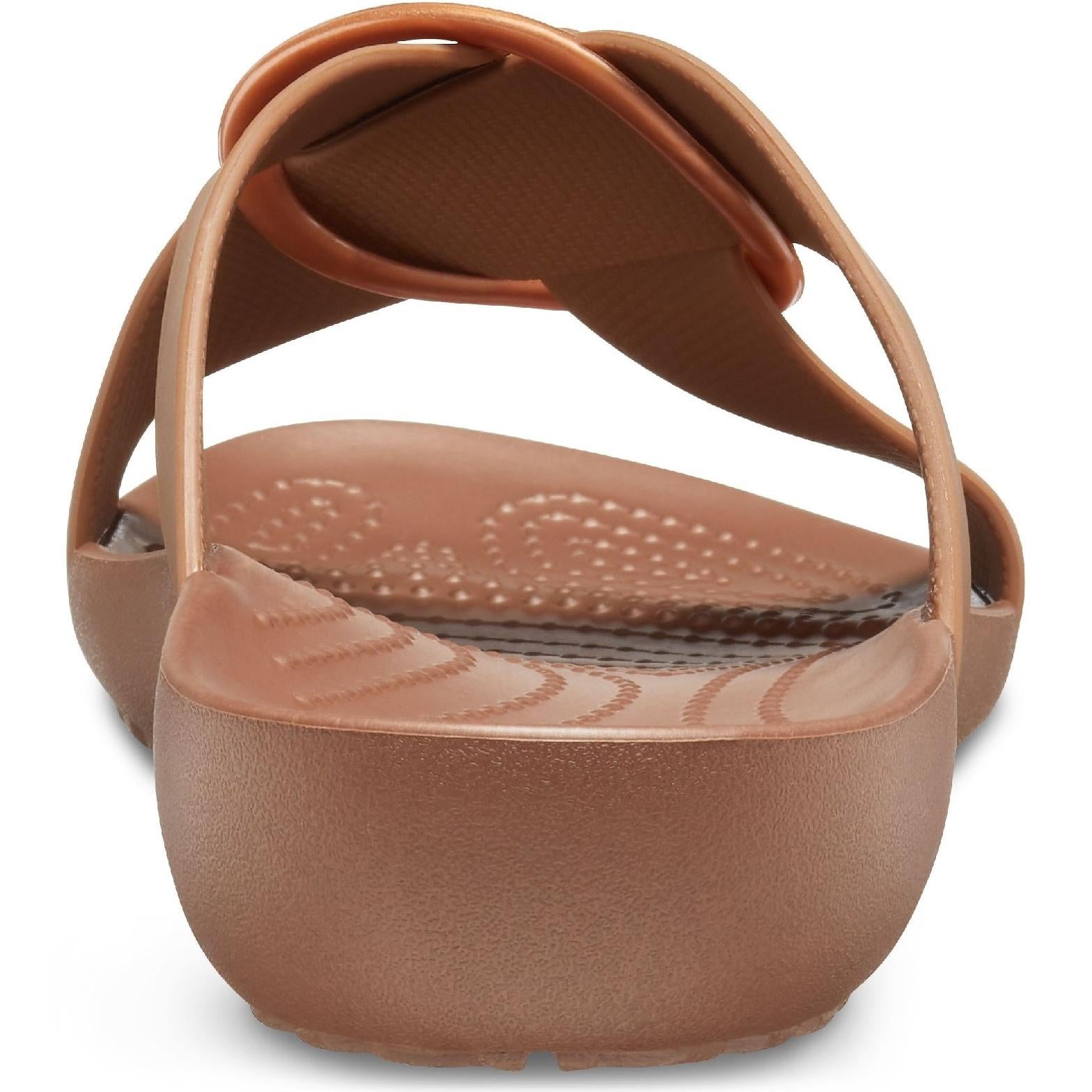 Crocs Serena Cross Band Slide Sandals