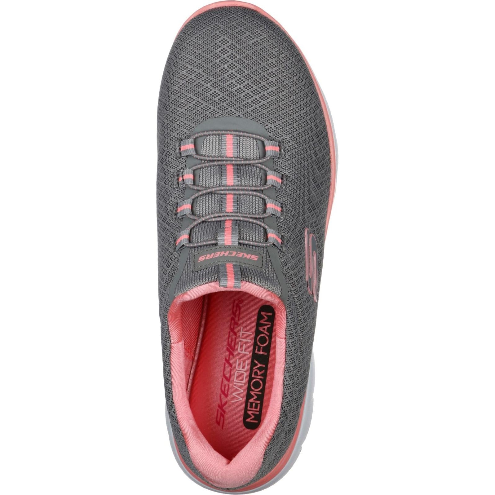 Skechers Summits Slip On Sports Trainers