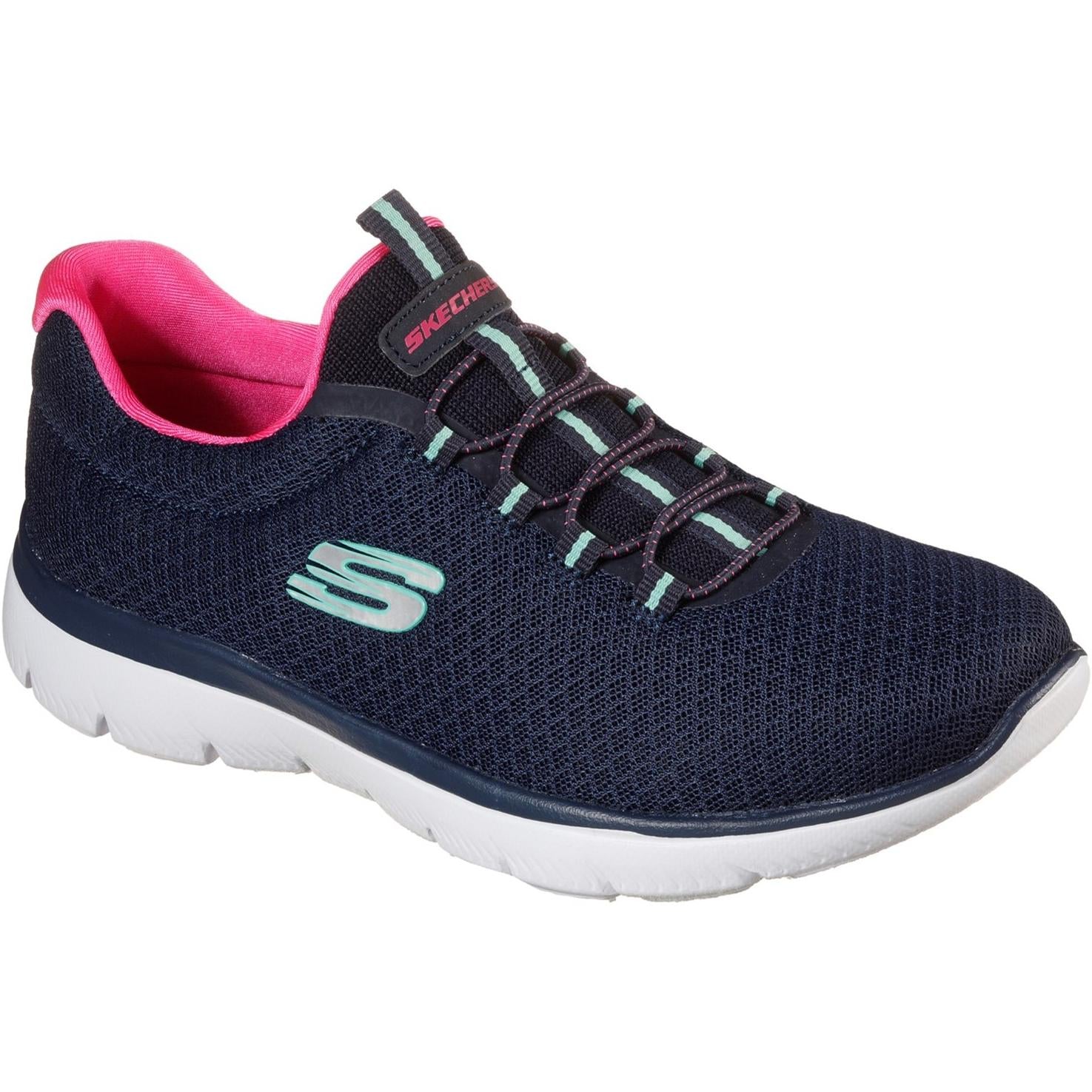 Skechers Summits Slip On Sports Trainers