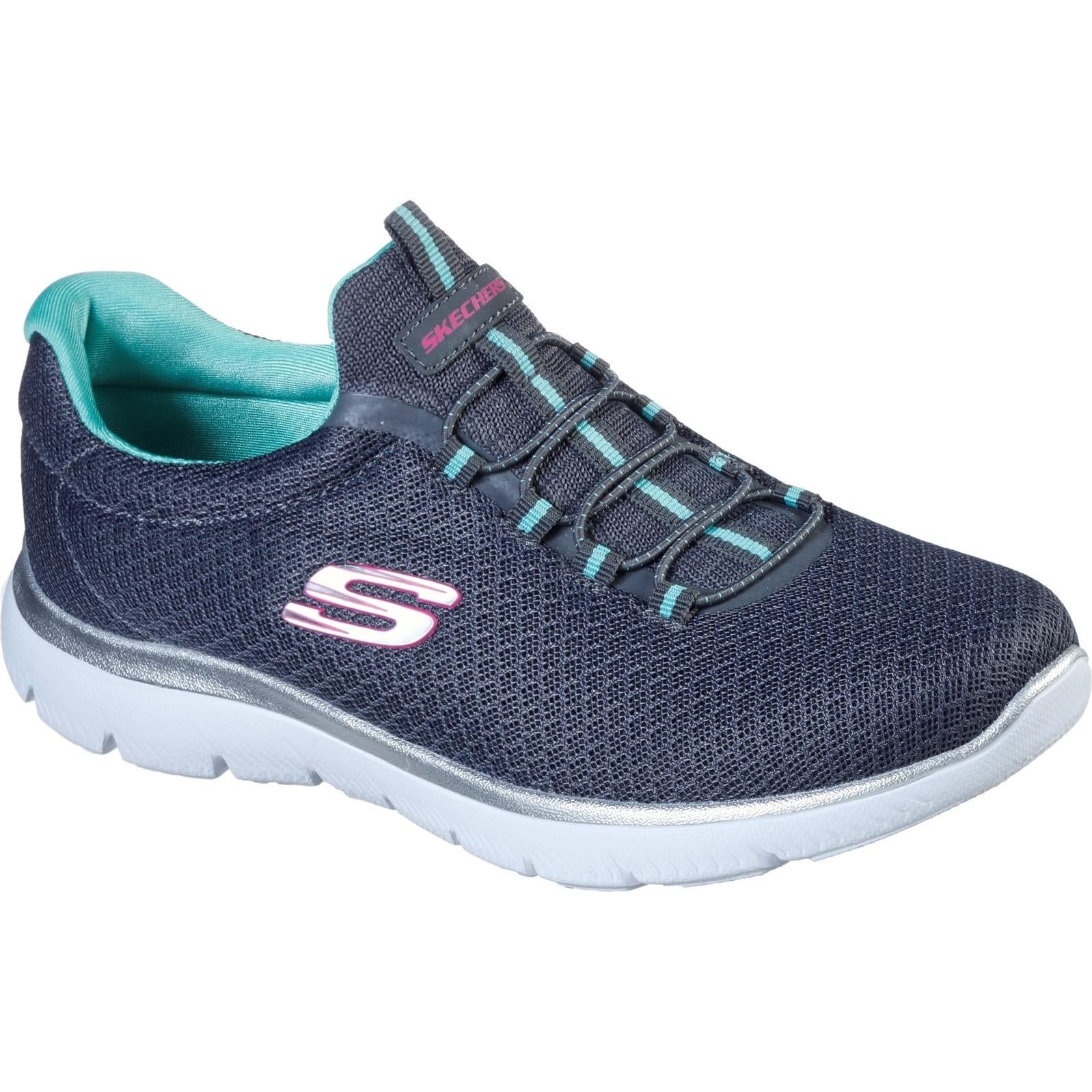 Skechers Summits Slip On Sports Trainers