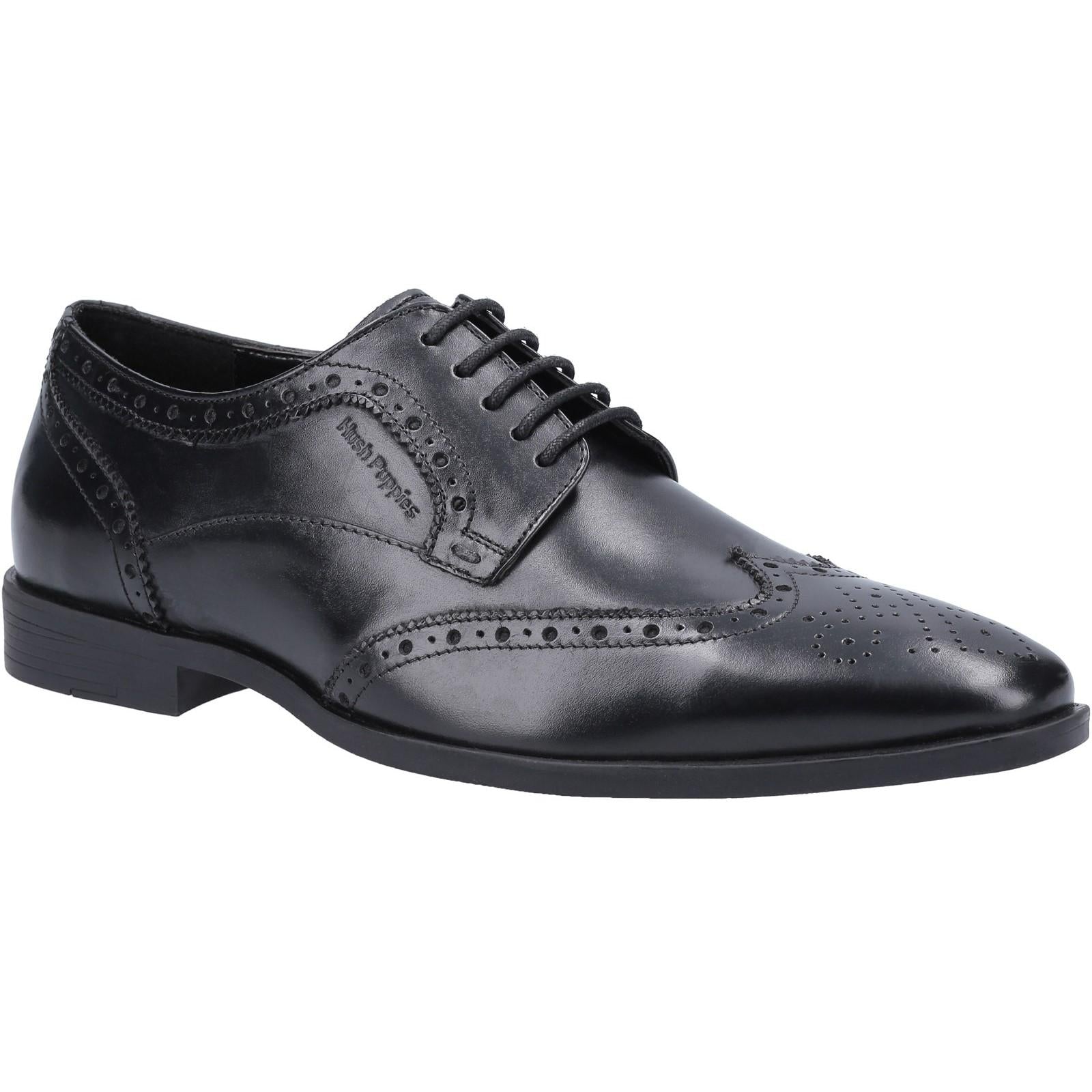 Hush Puppies Elliot Brogue School Shoe