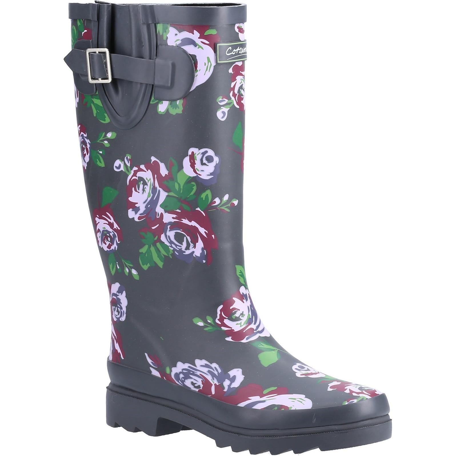 Cotswold Blossom Welly Boots