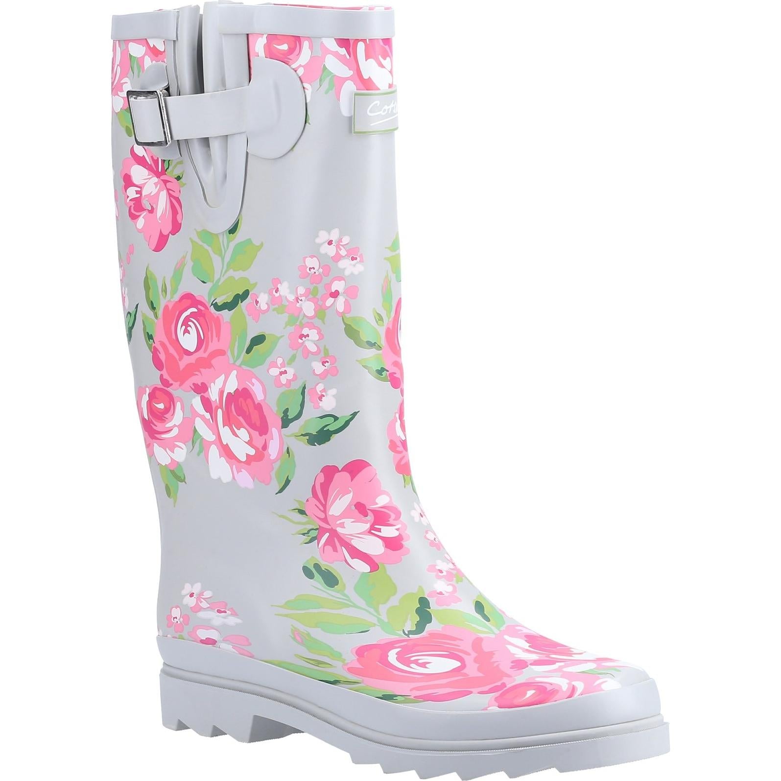 Cotswold Blossom Welly Boots