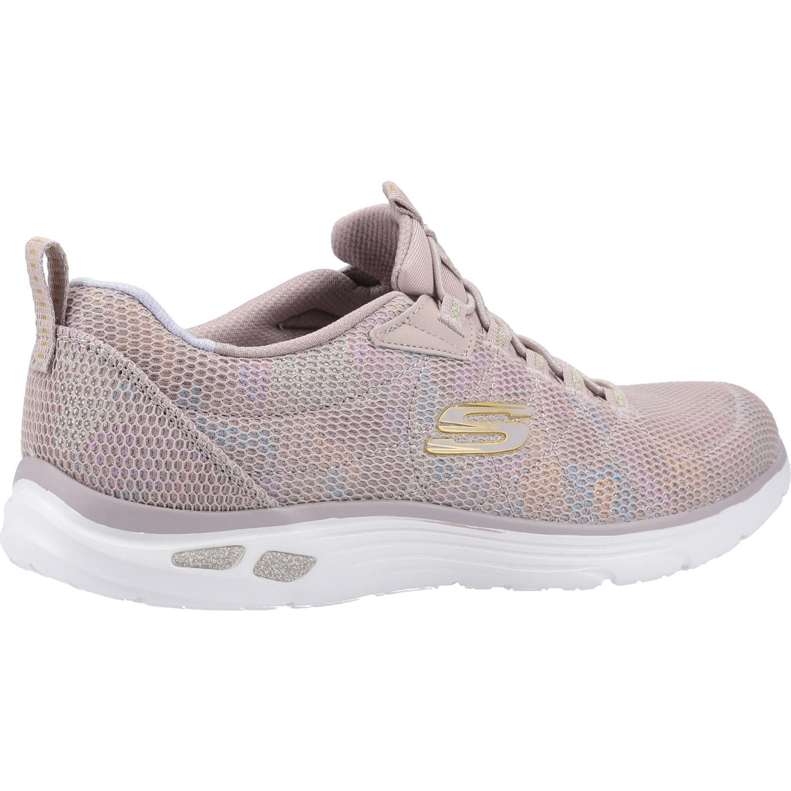 Skechers Relaxed Fit Empire D'Lux Bungee Laced Trainer