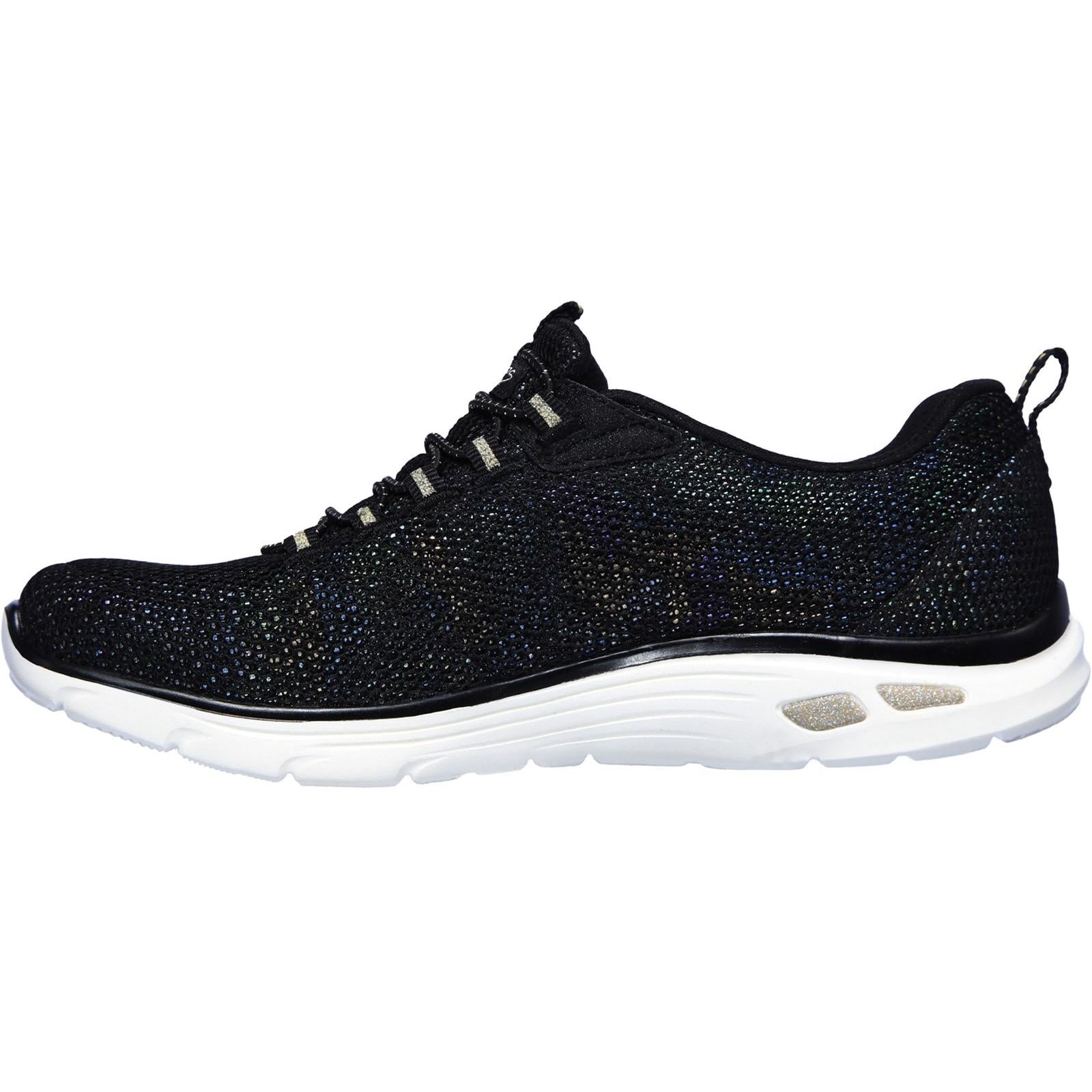 Skechers Relaxed Fit Empire D'Lux Bungee Laced Trainer