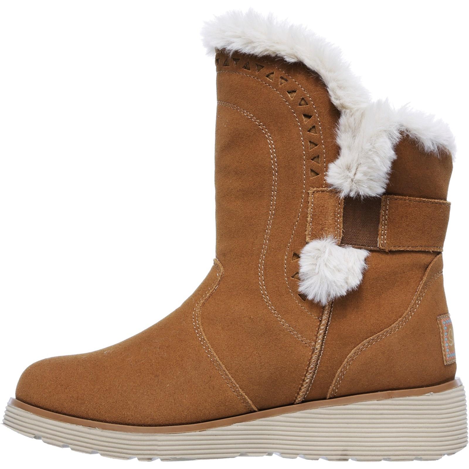 Skechers Keepsakes Wedge Cozy Peak Mid Boot