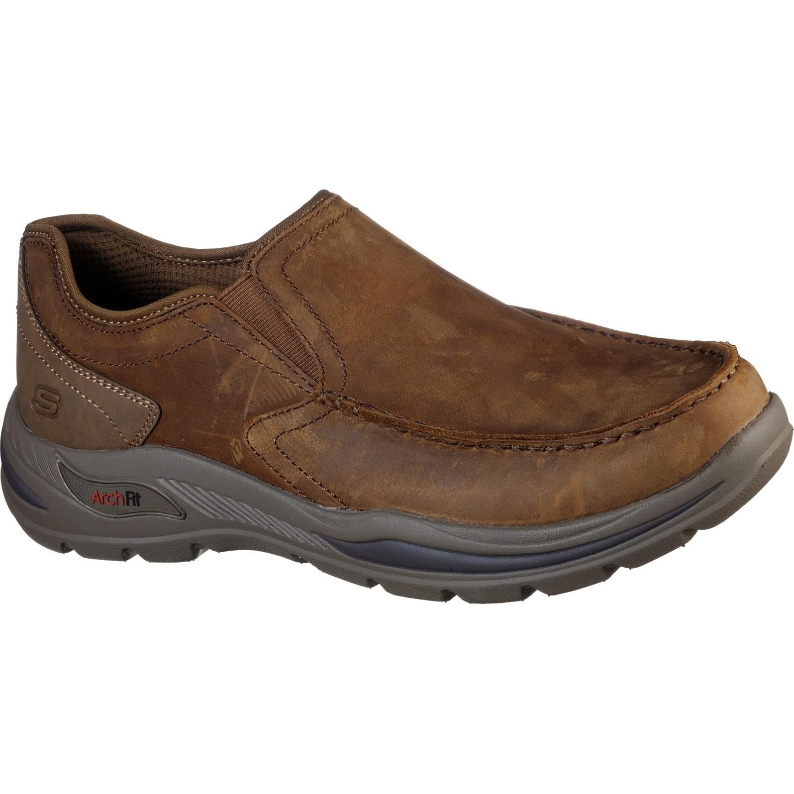 Skechers Arch Fit Motley Hust Slip On Shoes
