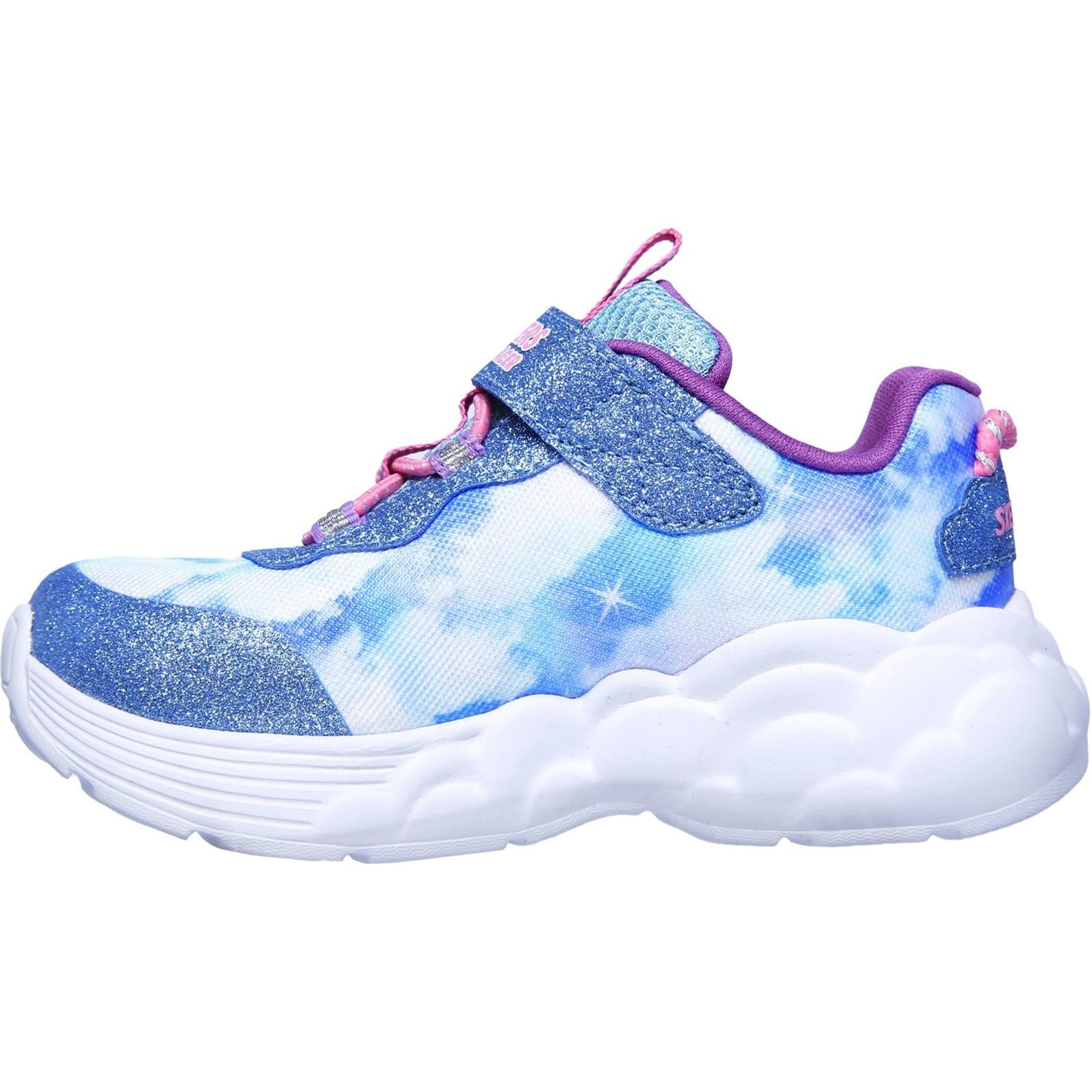Skechers S Lights Rainbow Racers Trainer