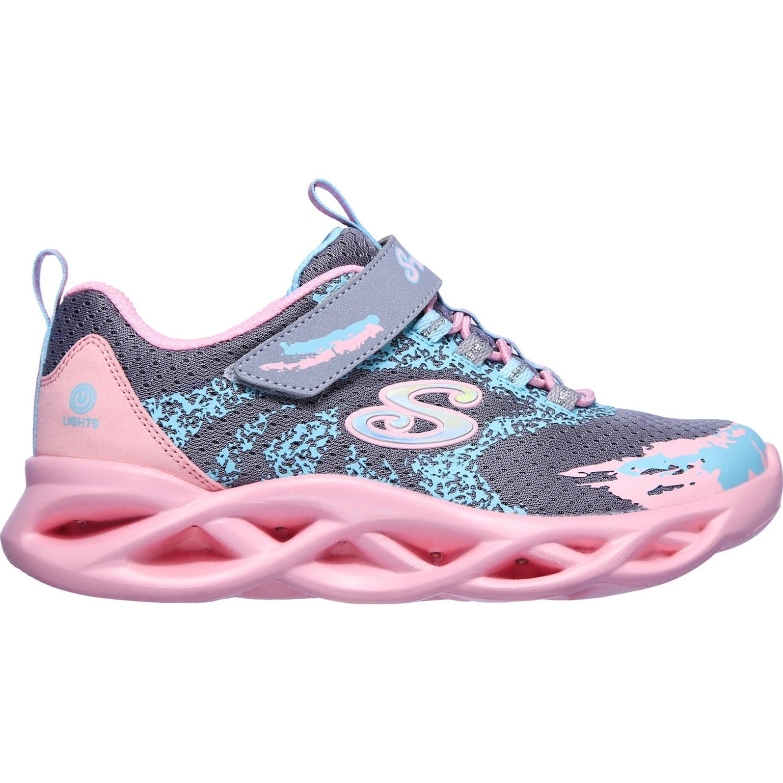 Skechers S Lights Twisty Brights Trainer