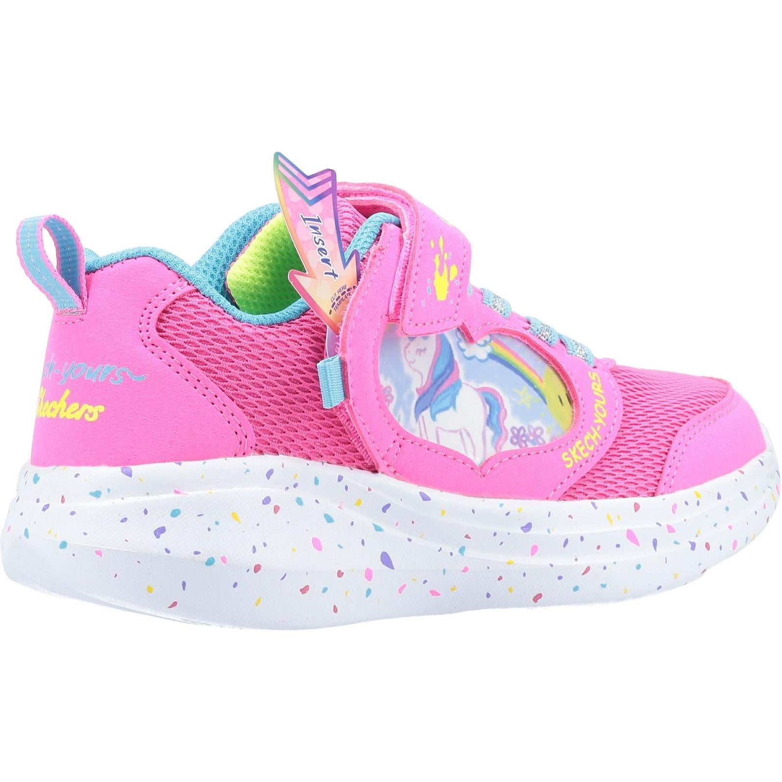 Skechers Go Run Fast Miss Crafty Sports Trainer