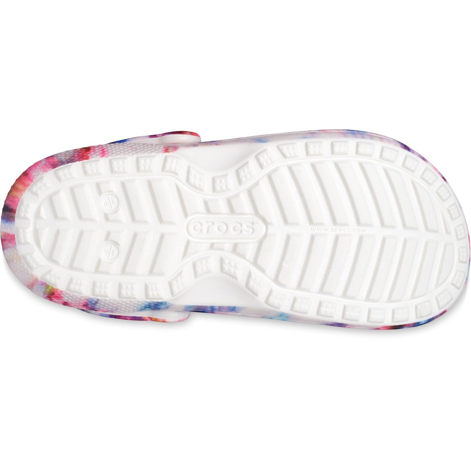 Crocs Classic Lined Tie-Dye Clog Sandals
