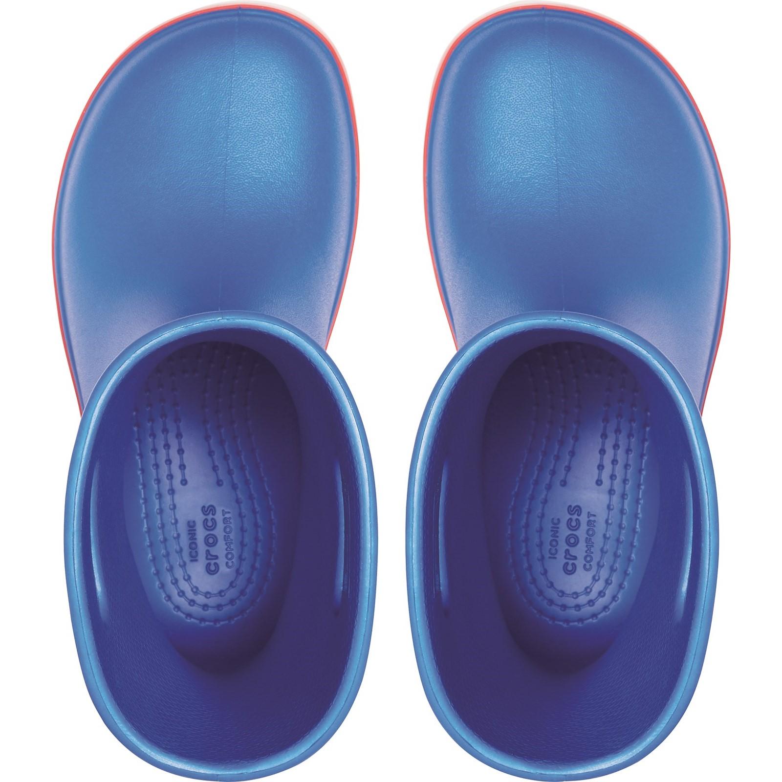 Crocs Crocband Rainboot Pull On Wellington Shoes