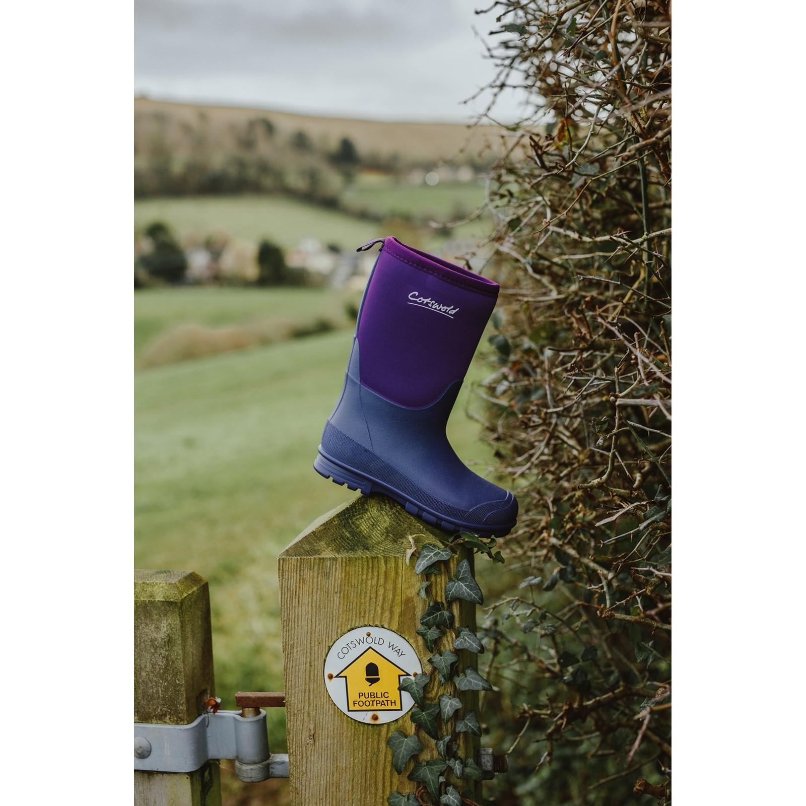 Cotswold Hilly Neoprene Childrens Wellington Boot