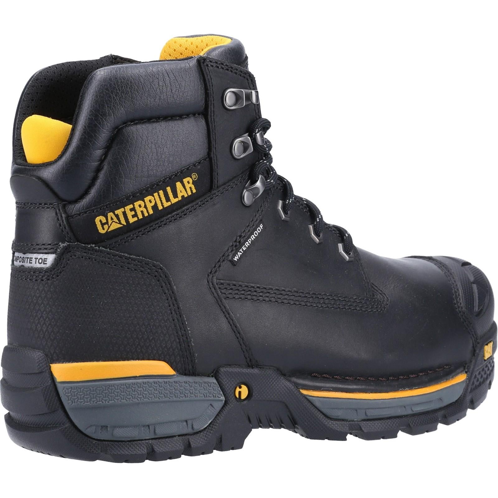 Caterpillar Excavator Lace Up Safety Hiker Boots