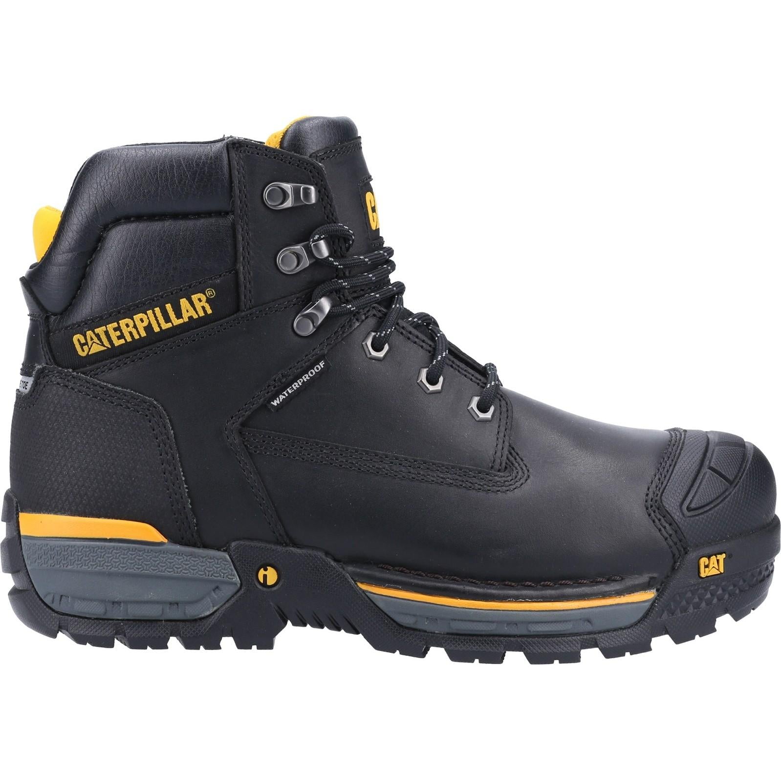 Caterpillar Excavator Lace Up Safety Hiker Boots