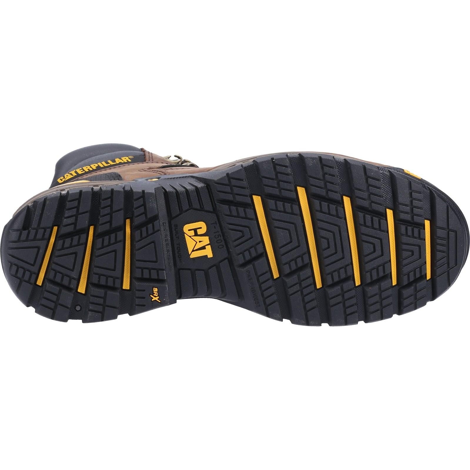 Caterpillar Excavator Lace Up Safety Hiker Boots