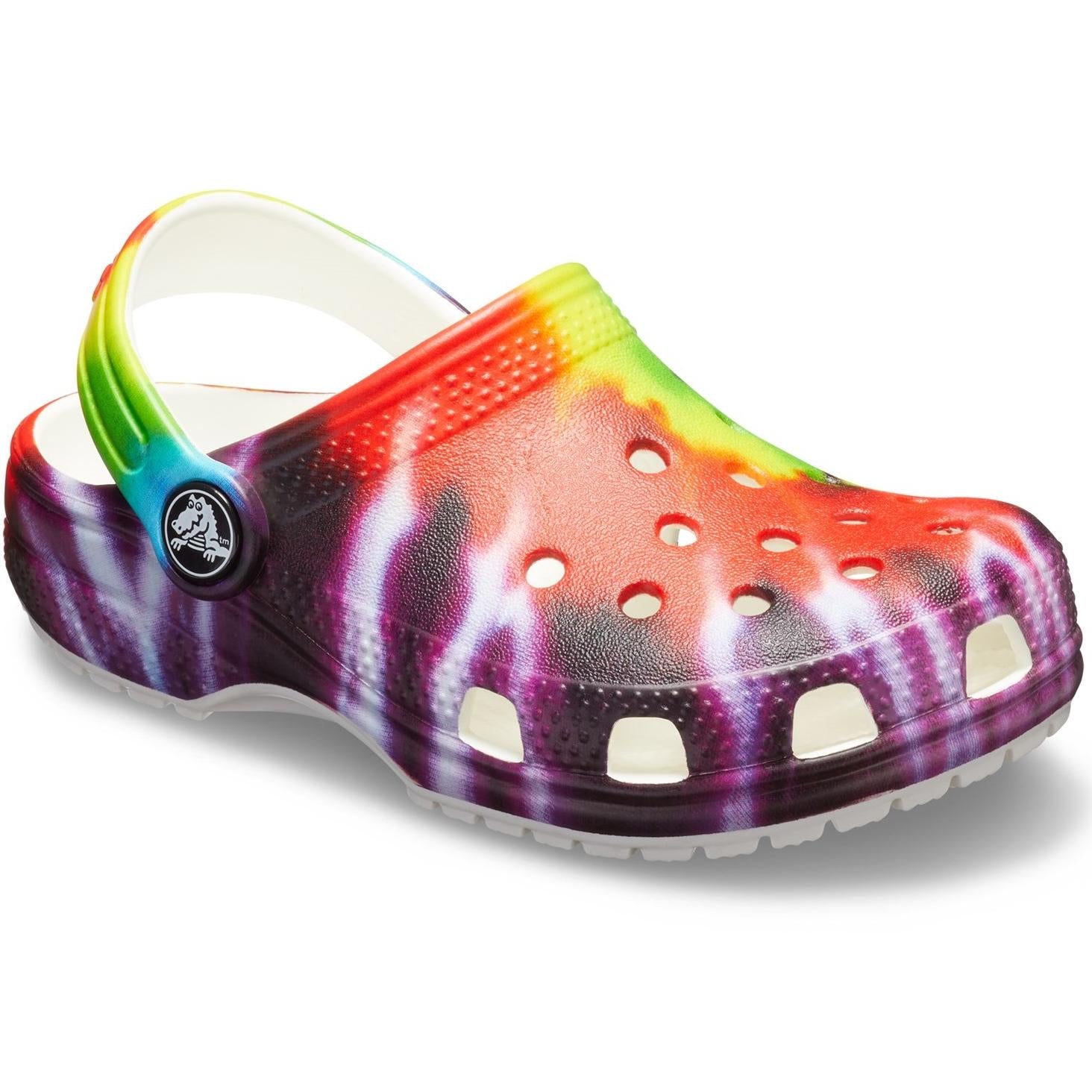 Crocs Classic Tie Dye Graphic Clog Sandals