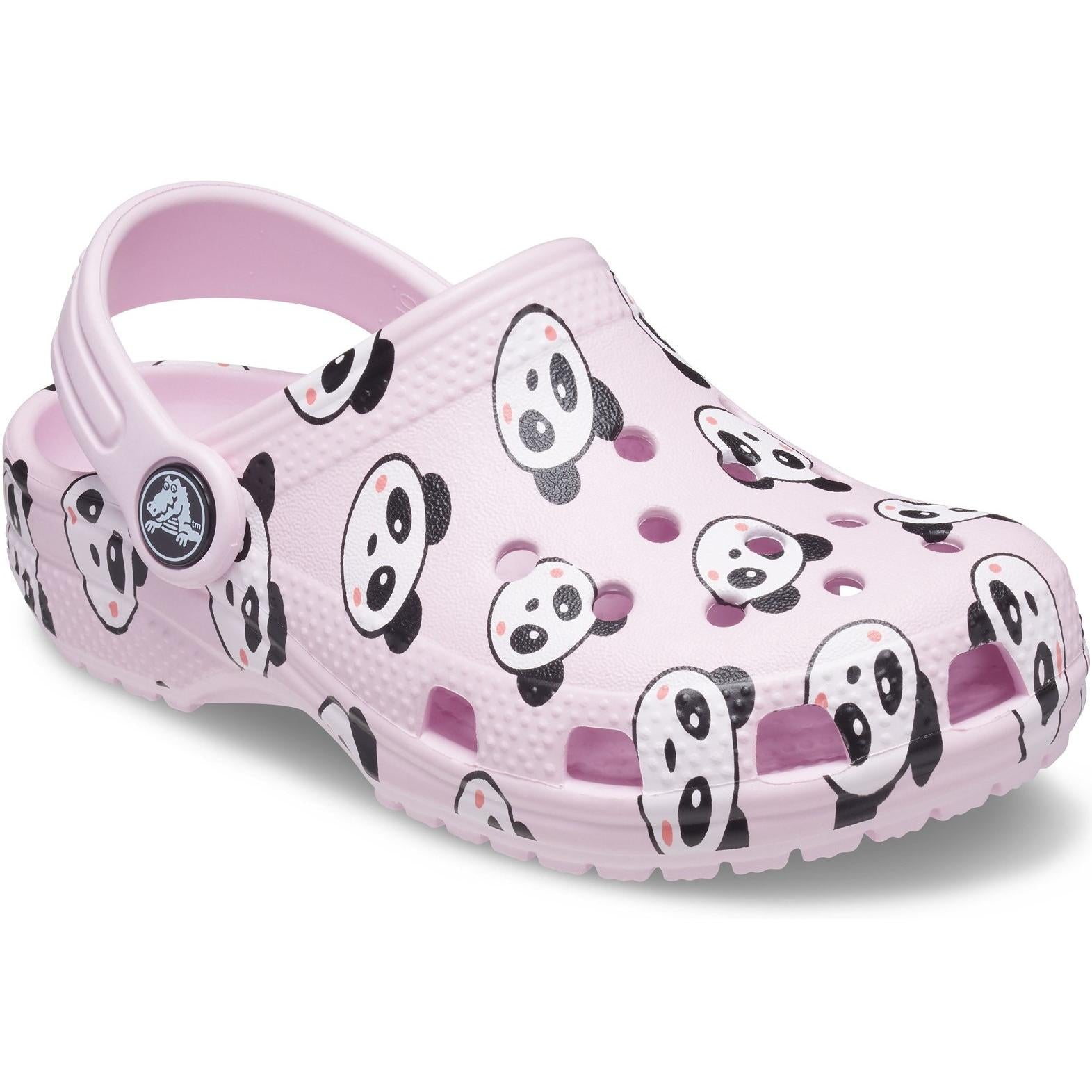 Crocs Classic Panda Print Clog Sandals