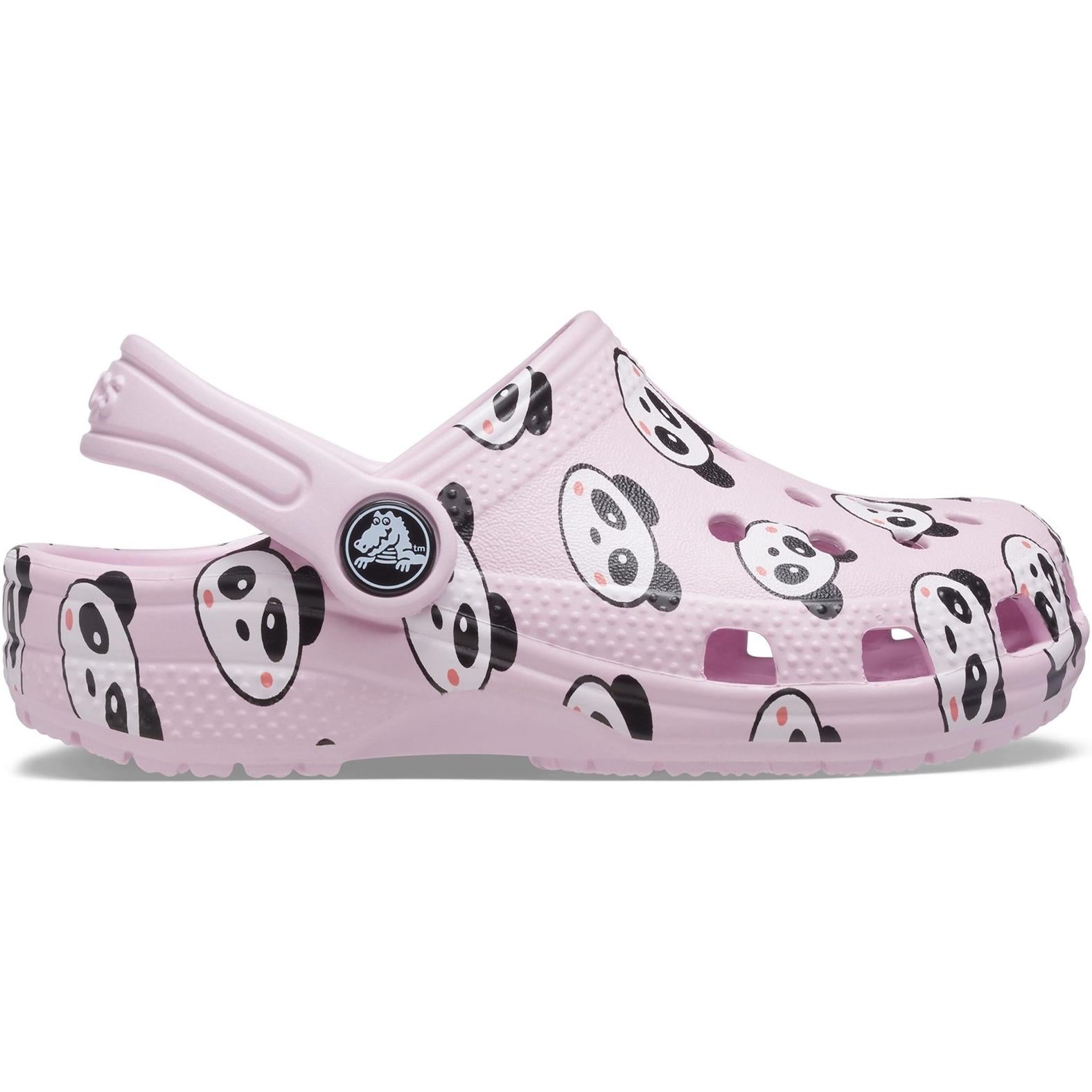 Crocs Classic Panda Print Clog Sandals
