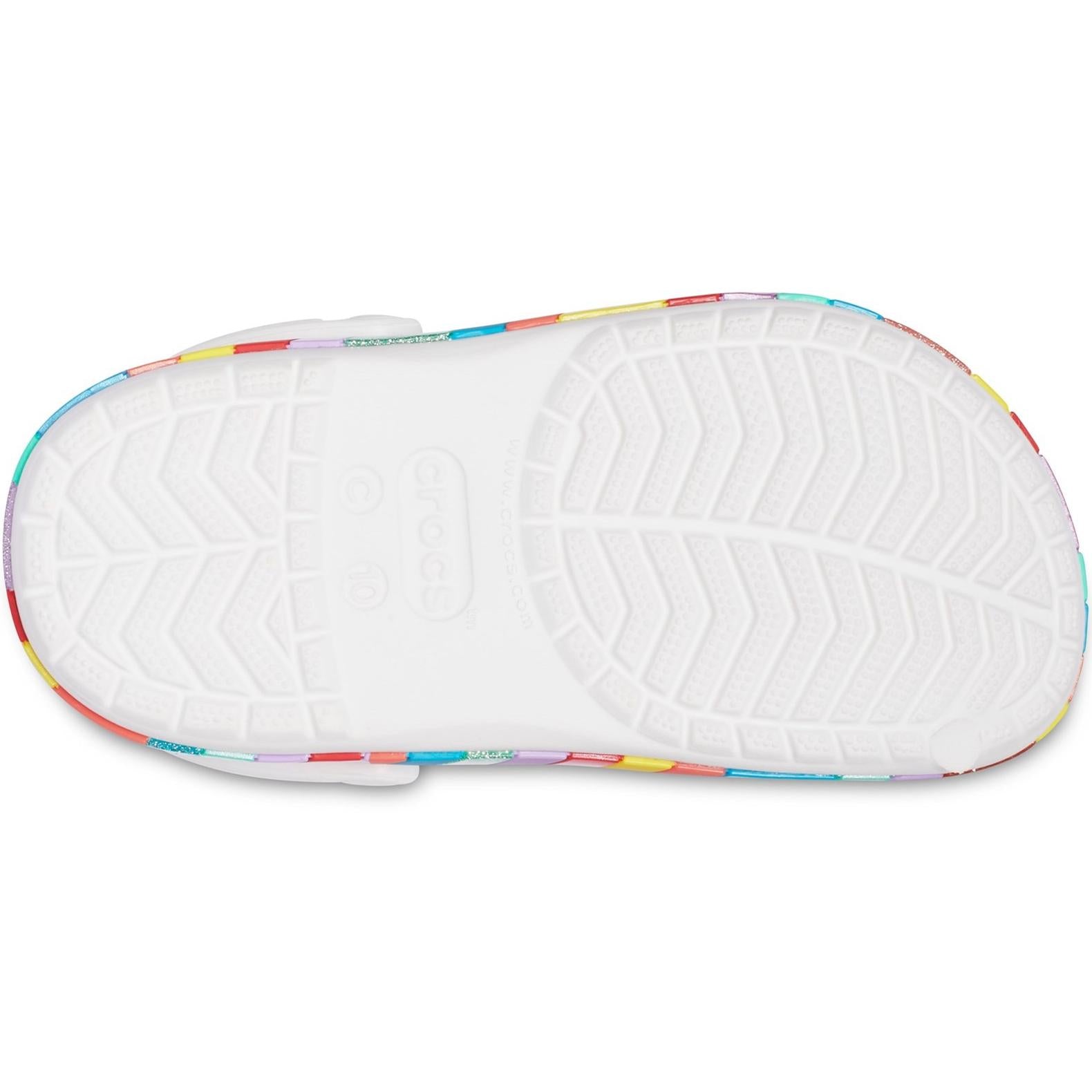 Crocs Crocband Chevron Beaded Clog Sandals
